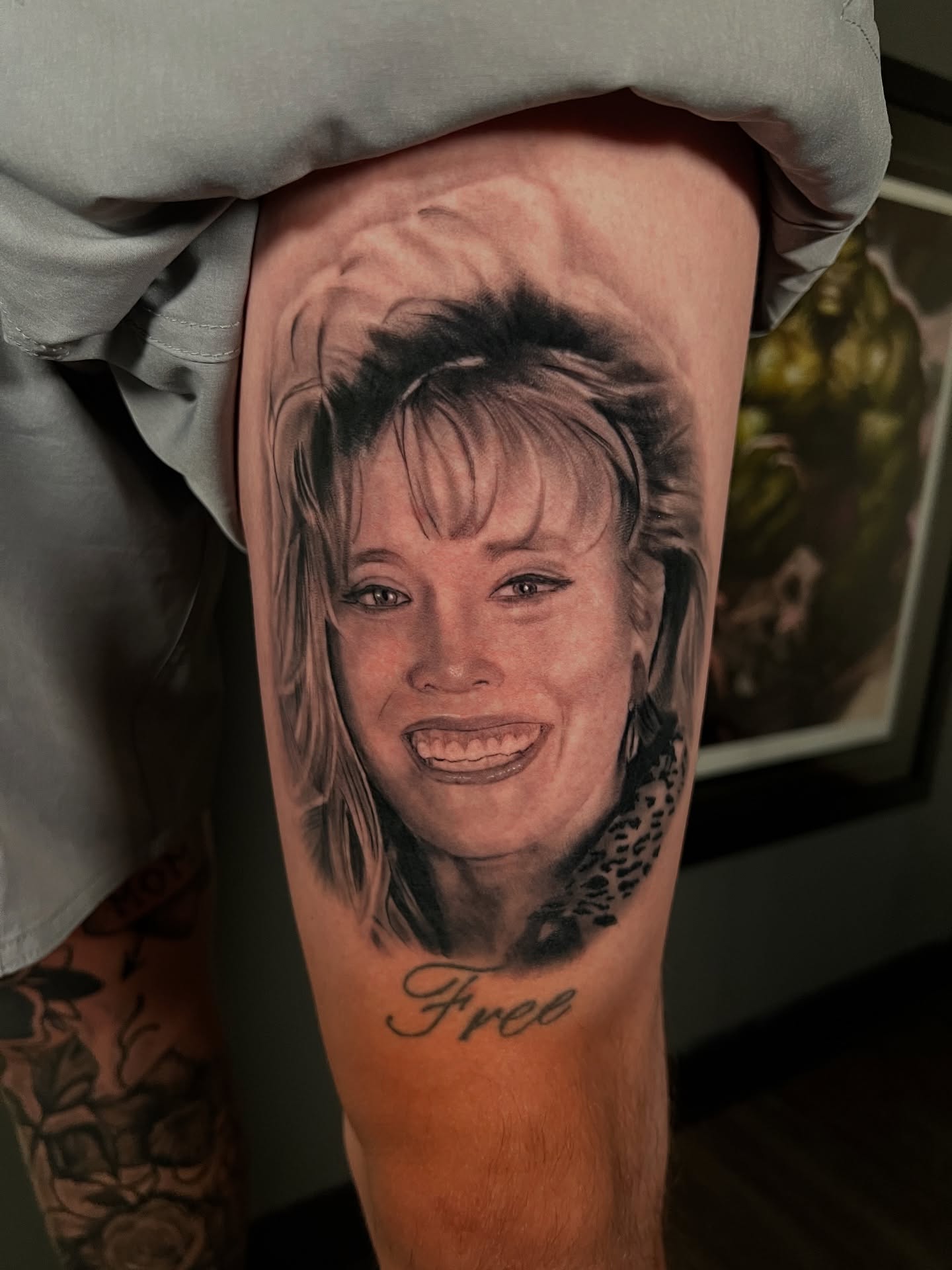 Tattoo by @consciouschildtattoo — realism