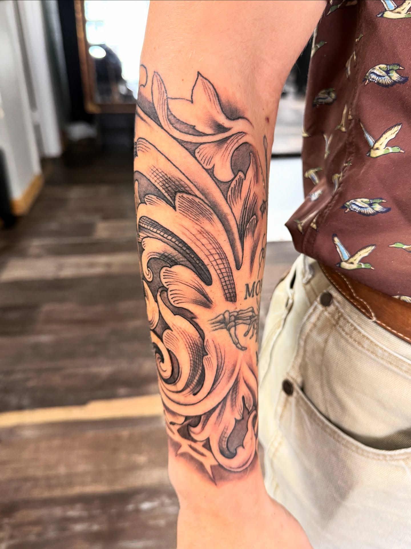 Tattoo by @candybrainink — black_and_grey