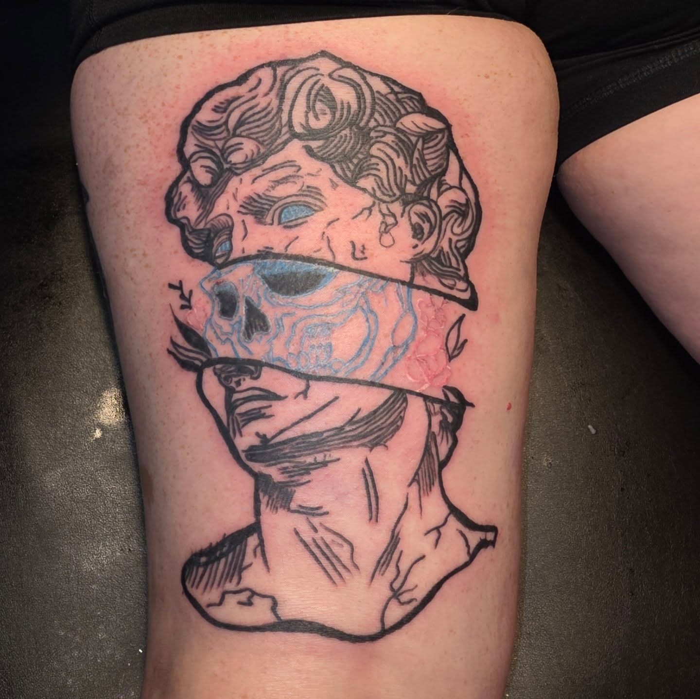 Tattoo by @bassheadtattoos — neo_traditional, realism