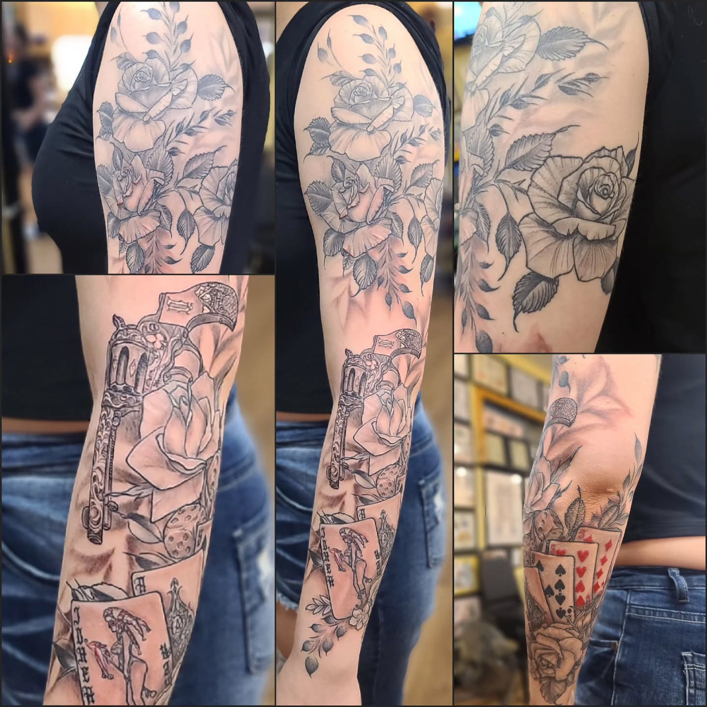 Tattoo by @ivanthewild — black_and_grey, american_traditional