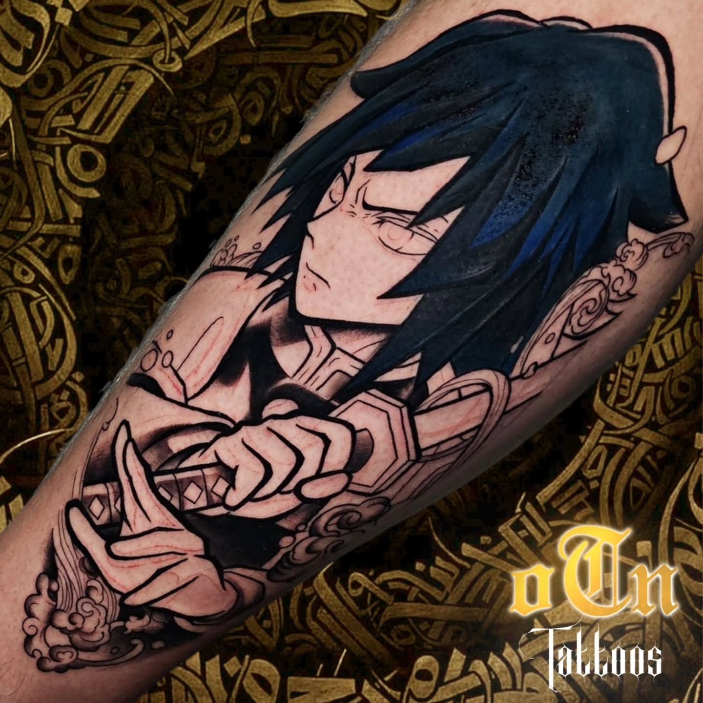 Tattoo by @josh_otn — anime
