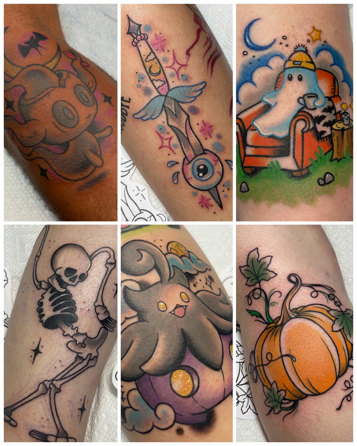 Space-themed tattoos new school tattoo on the forearm by vic