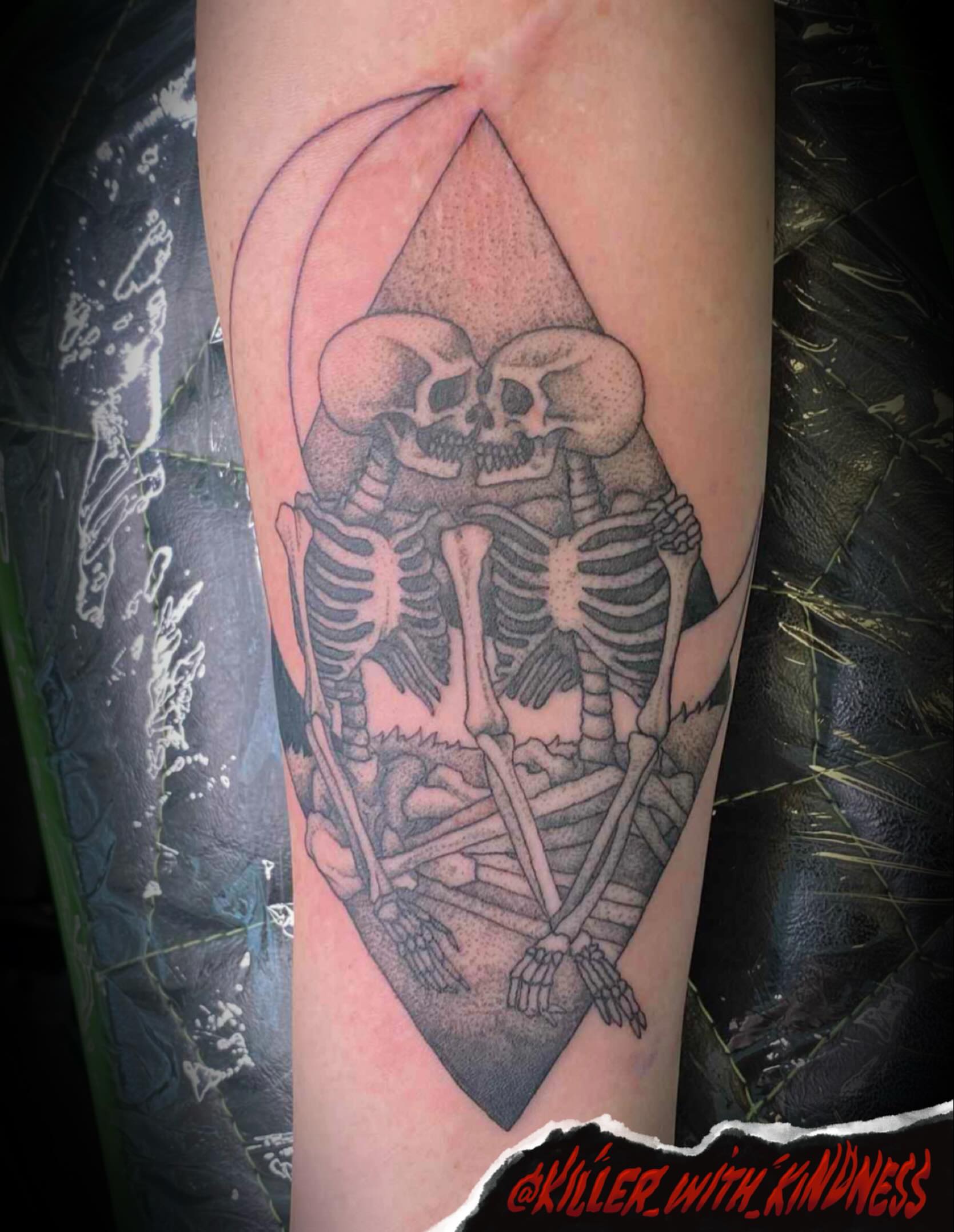 Tattoo by @killer_with_kindness — black_and_grey