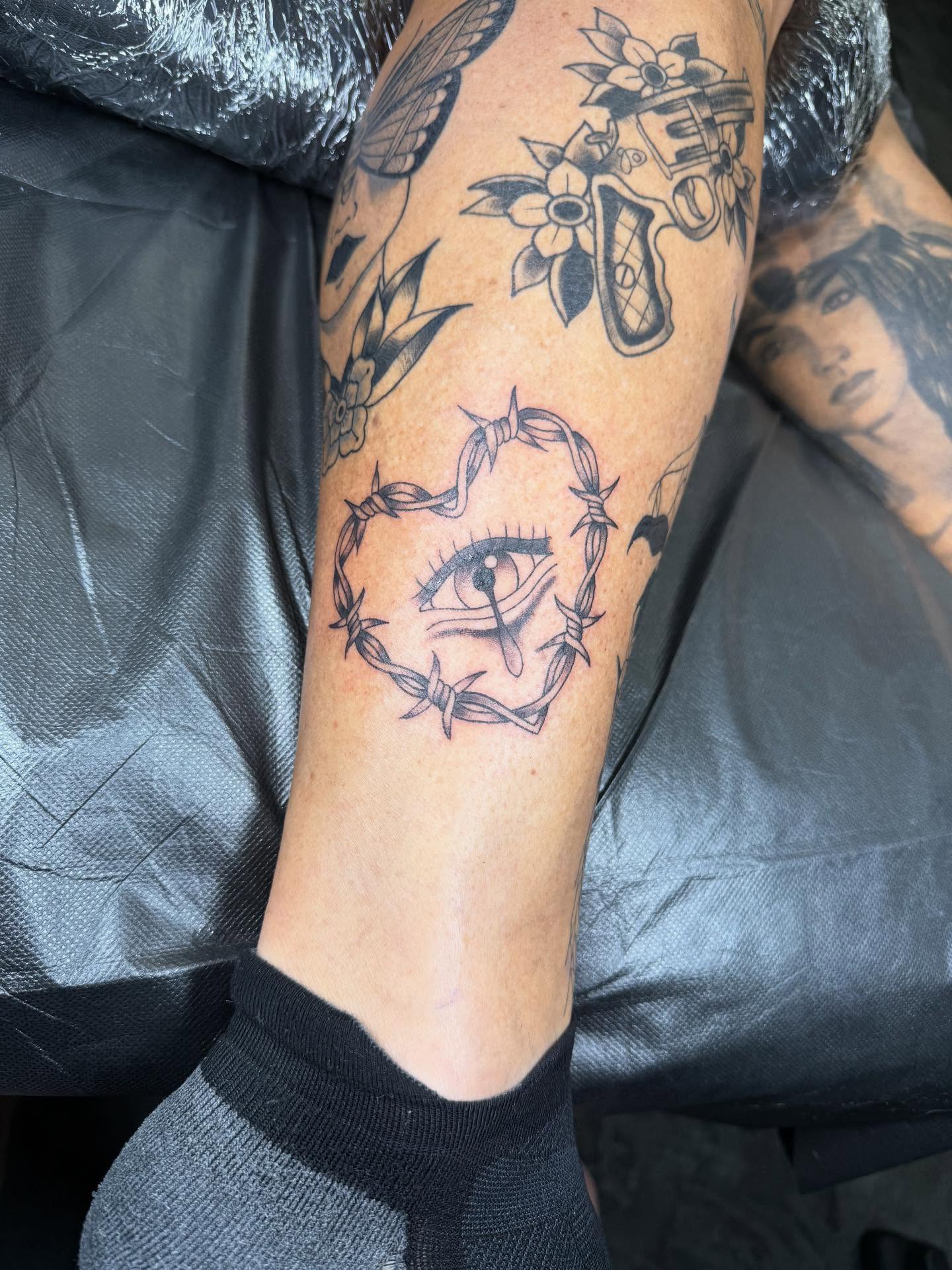 Tattoo by @jprincetattoos — american_traditional, black_and_grey