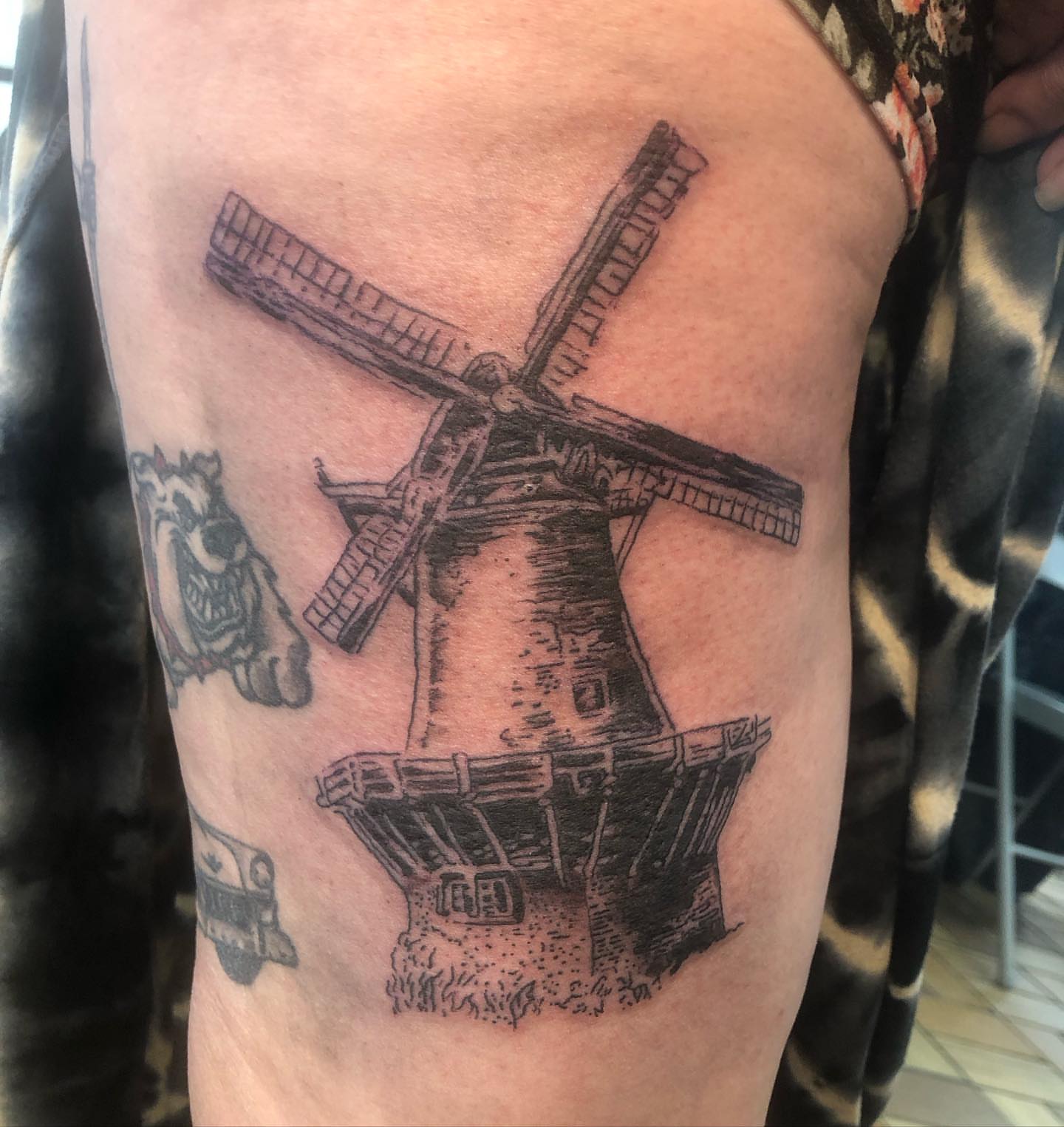 Tattoo by @nathanleib — black_and_grey