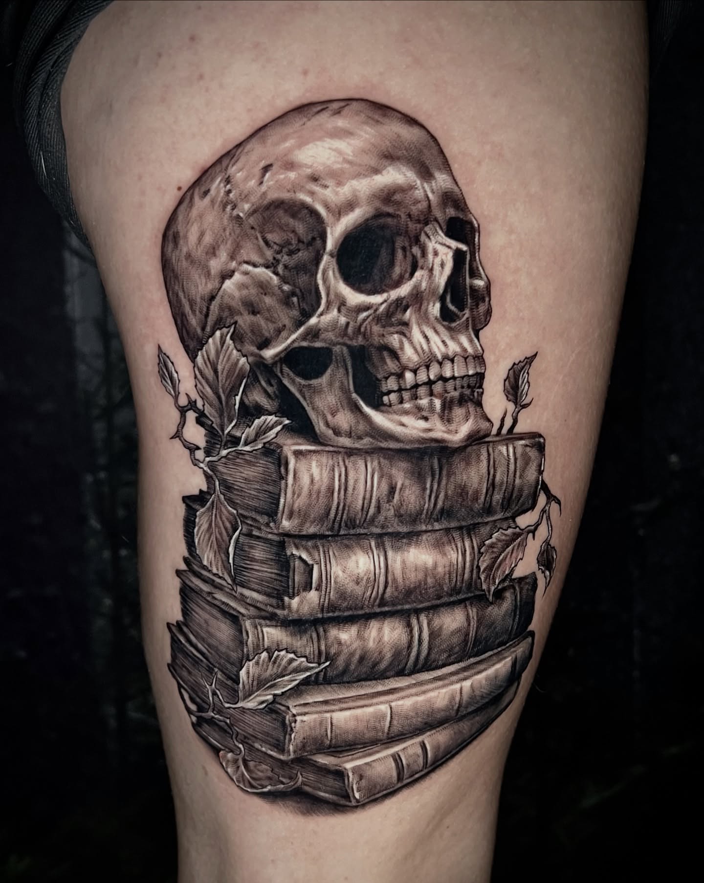 Tattoo by @aaronpackardta2 — realism, black_and_grey