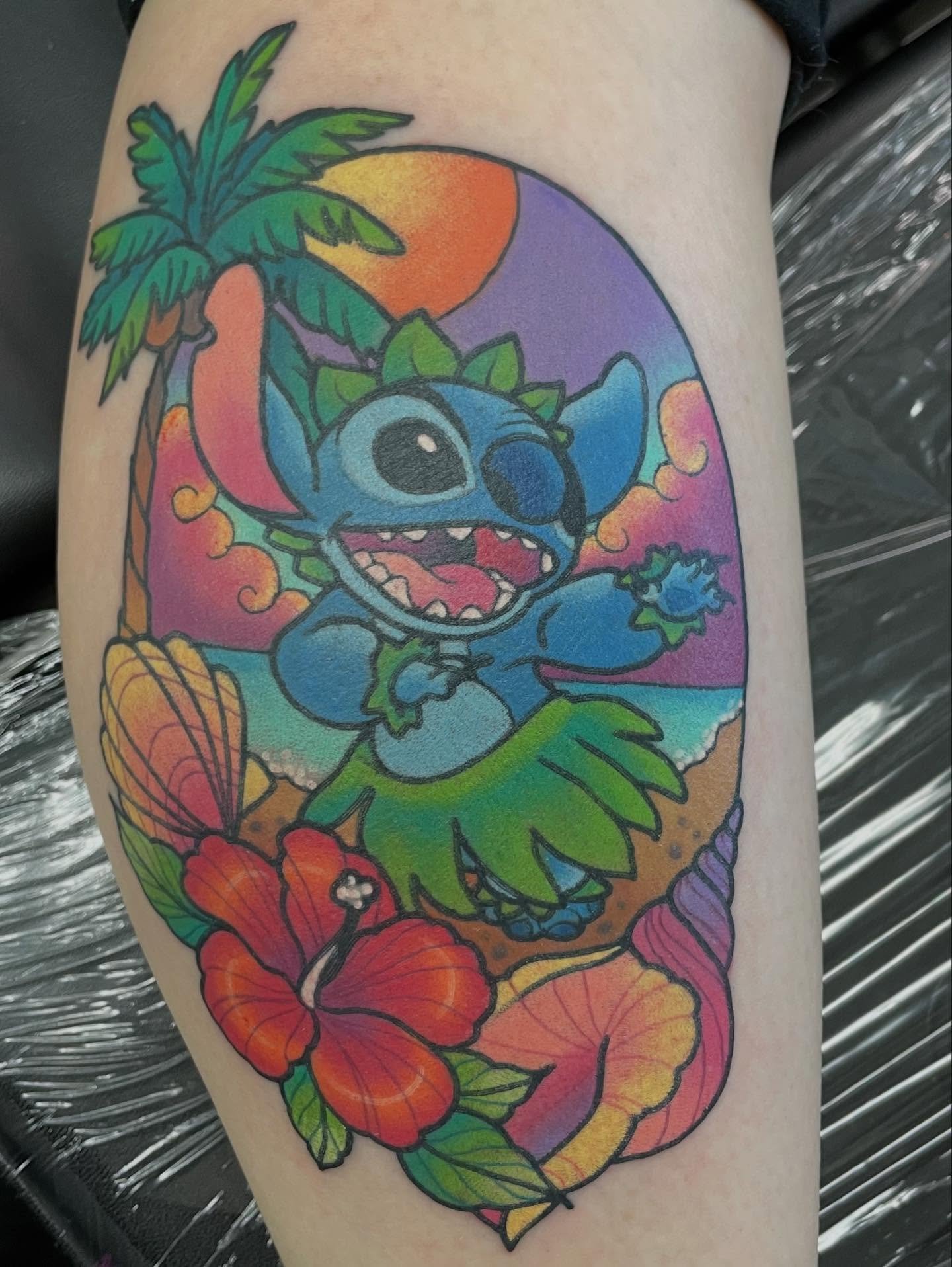 Tattoo by @glitterally.sarah — new_school, illustrative