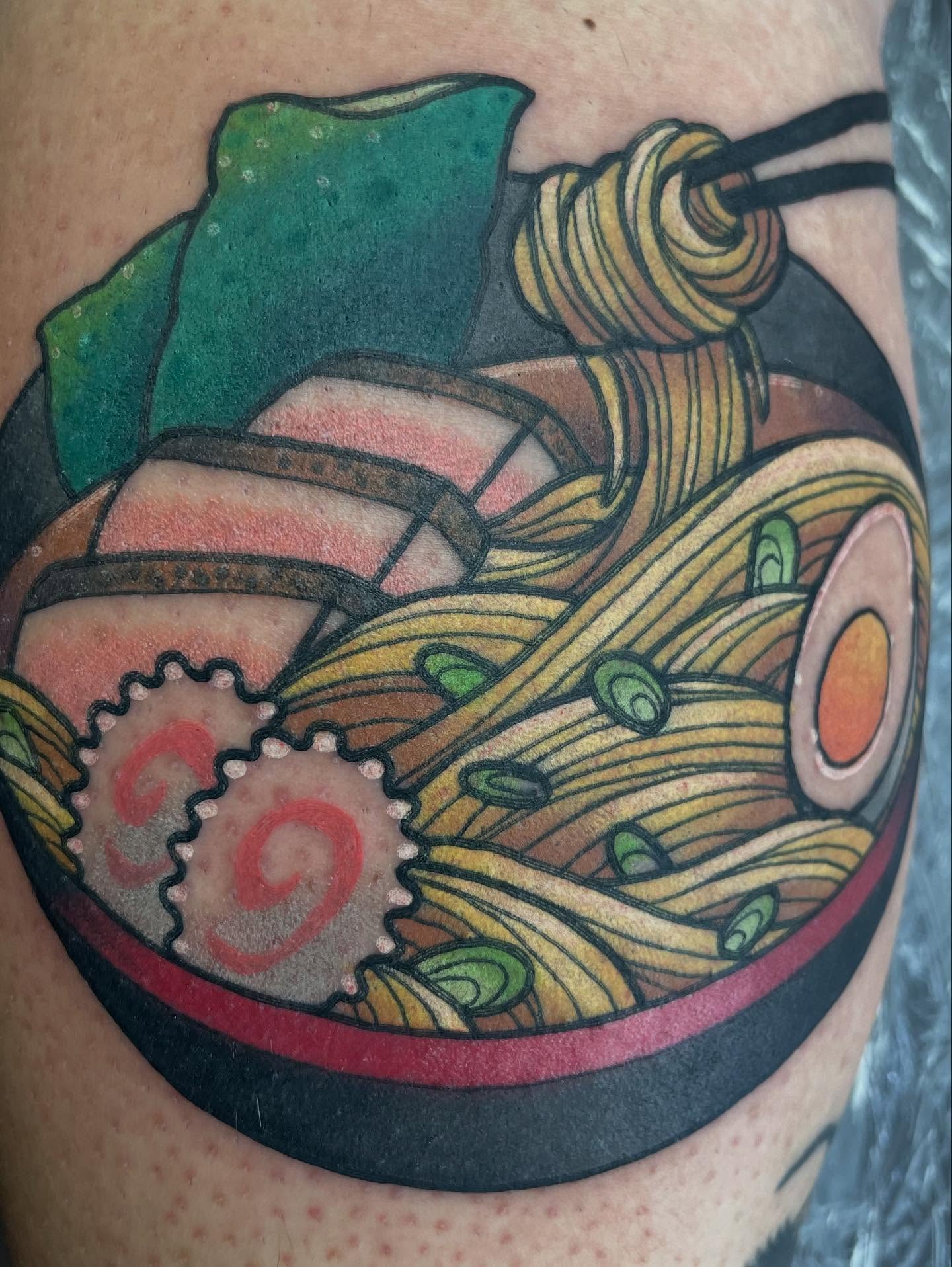Tattoo by @glitterally.sarah — new_school, illustrative