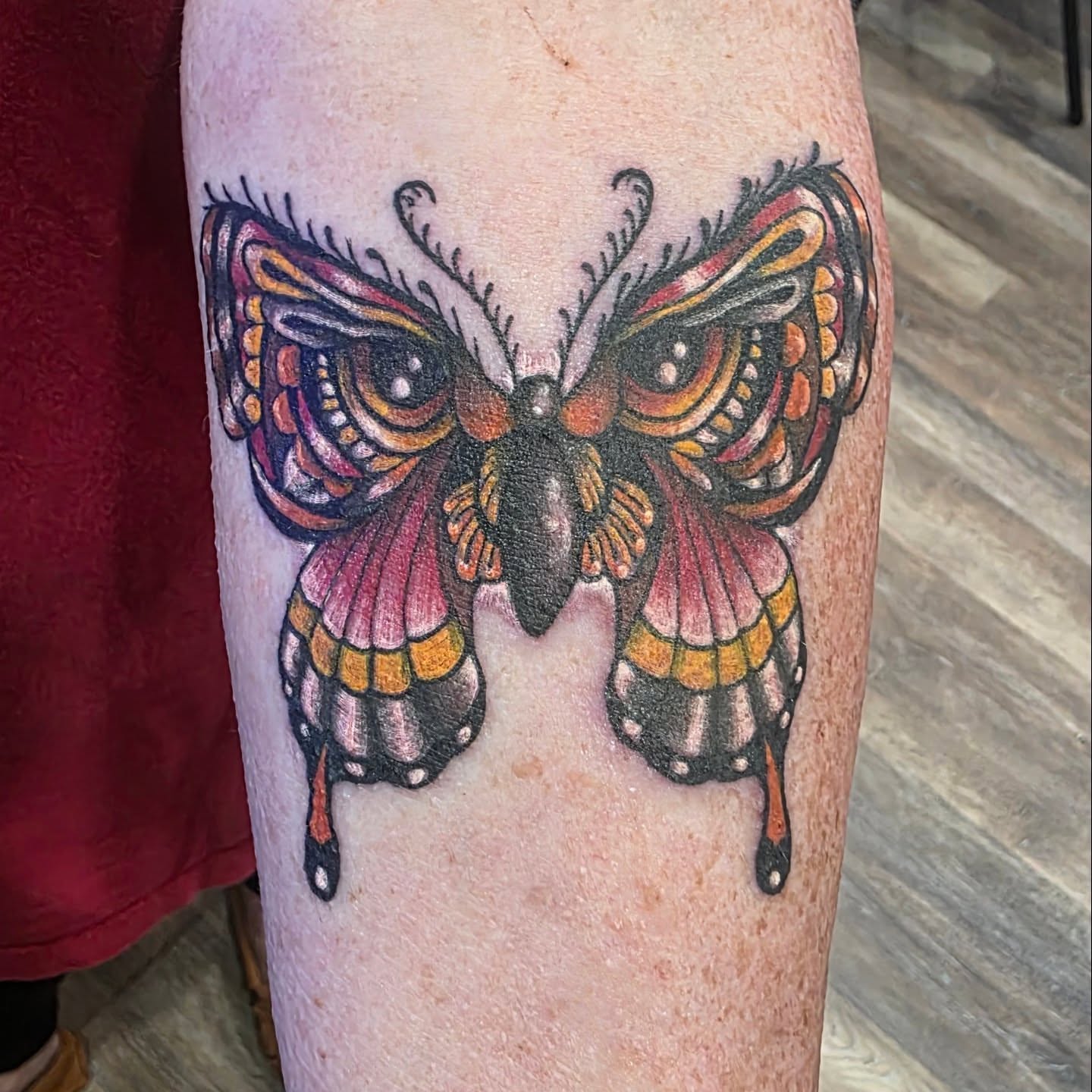 Tattoo by @cerberustattoos — dotwork