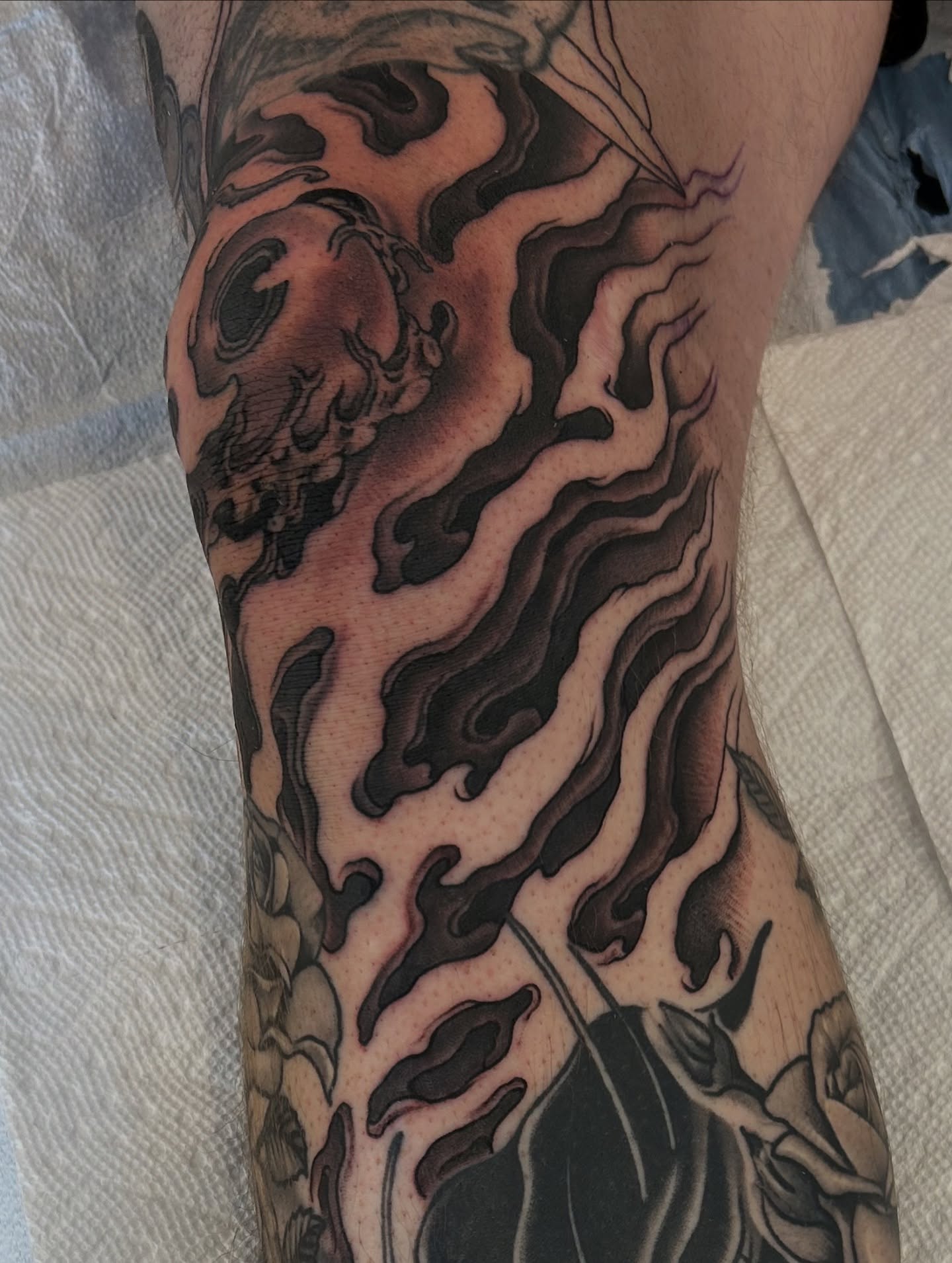 Tattoo by @craiggardyan — black_and_grey, neo_traditional