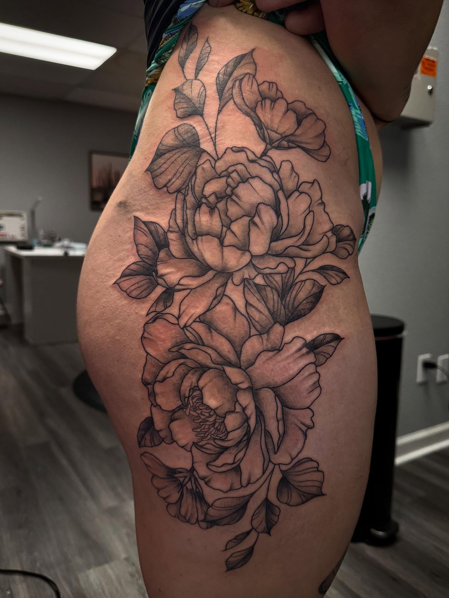 Tattoo by @bethanymorgan_tattoos — black_and_grey