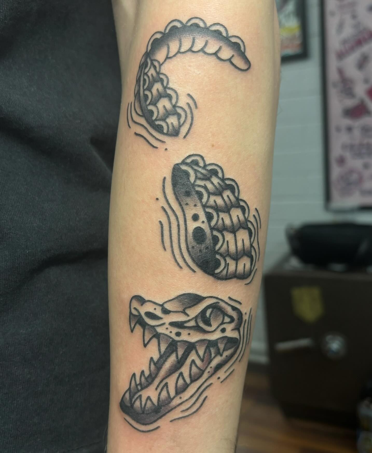 Tattoo by @taylor_einan โ american_traditional