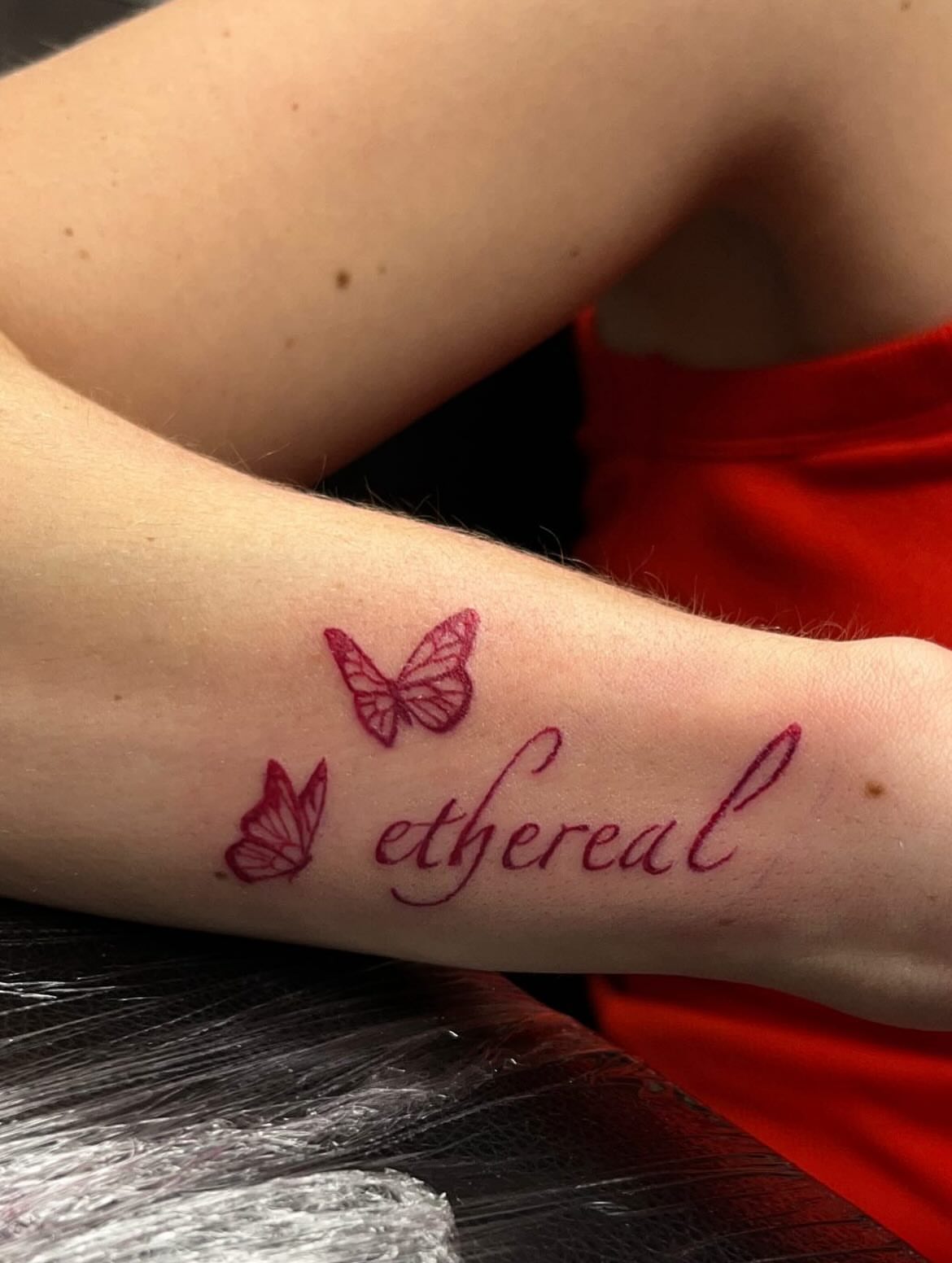 Tattoo by @rxbbbit โ fine_line