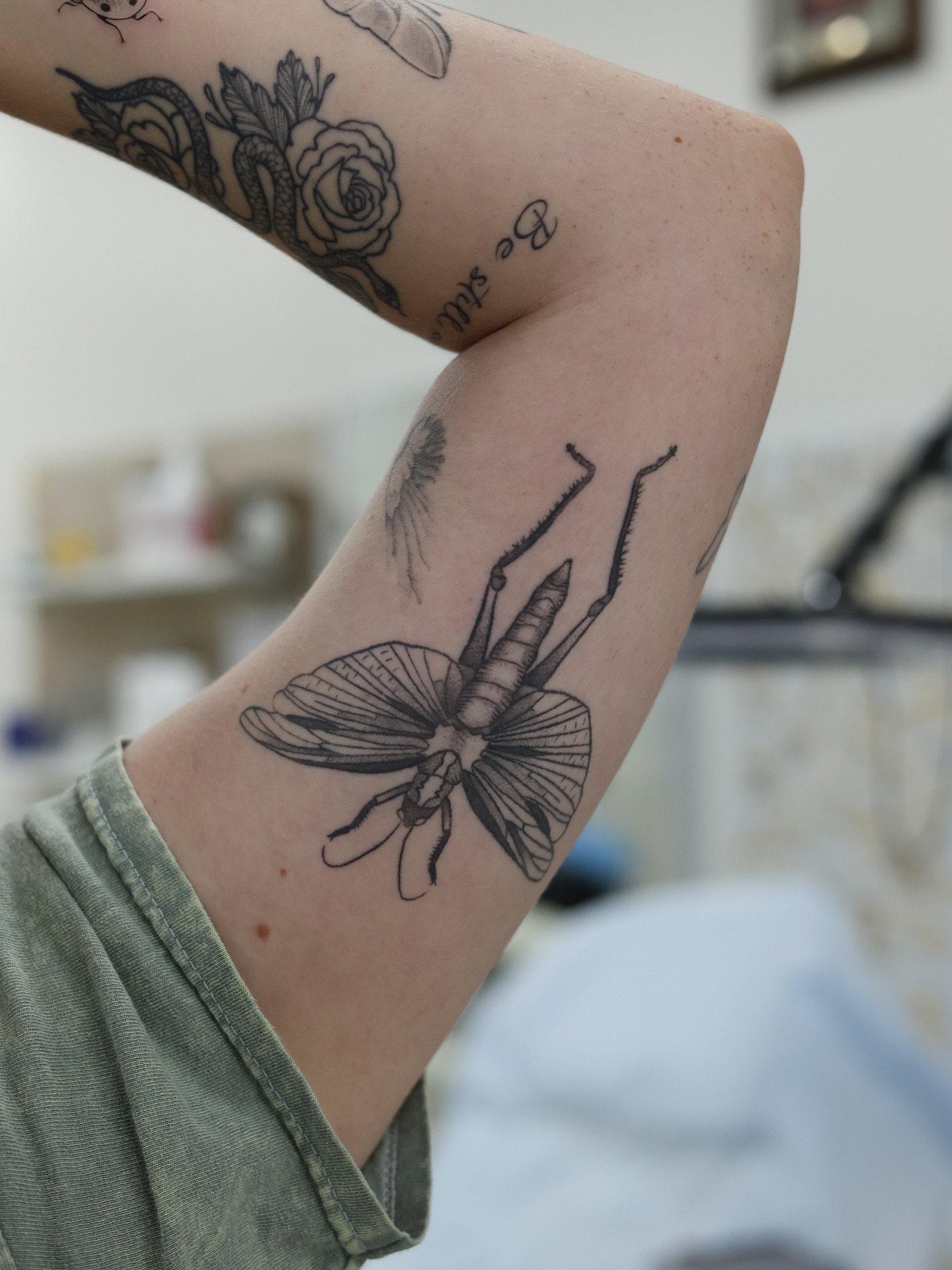 Tattoo by @emsky_ink — black_and_grey