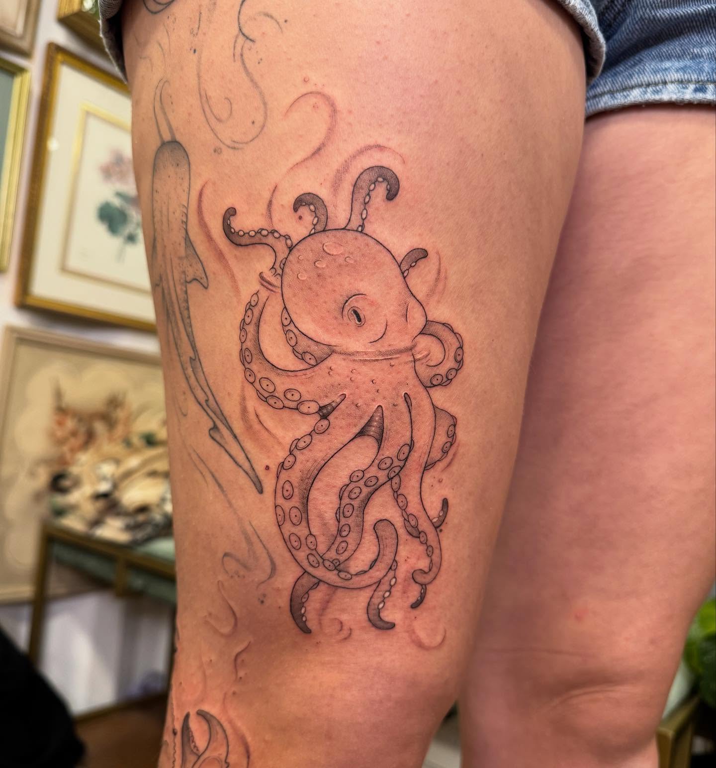 Tattoo by @jillian_k_j — black_and_grey
