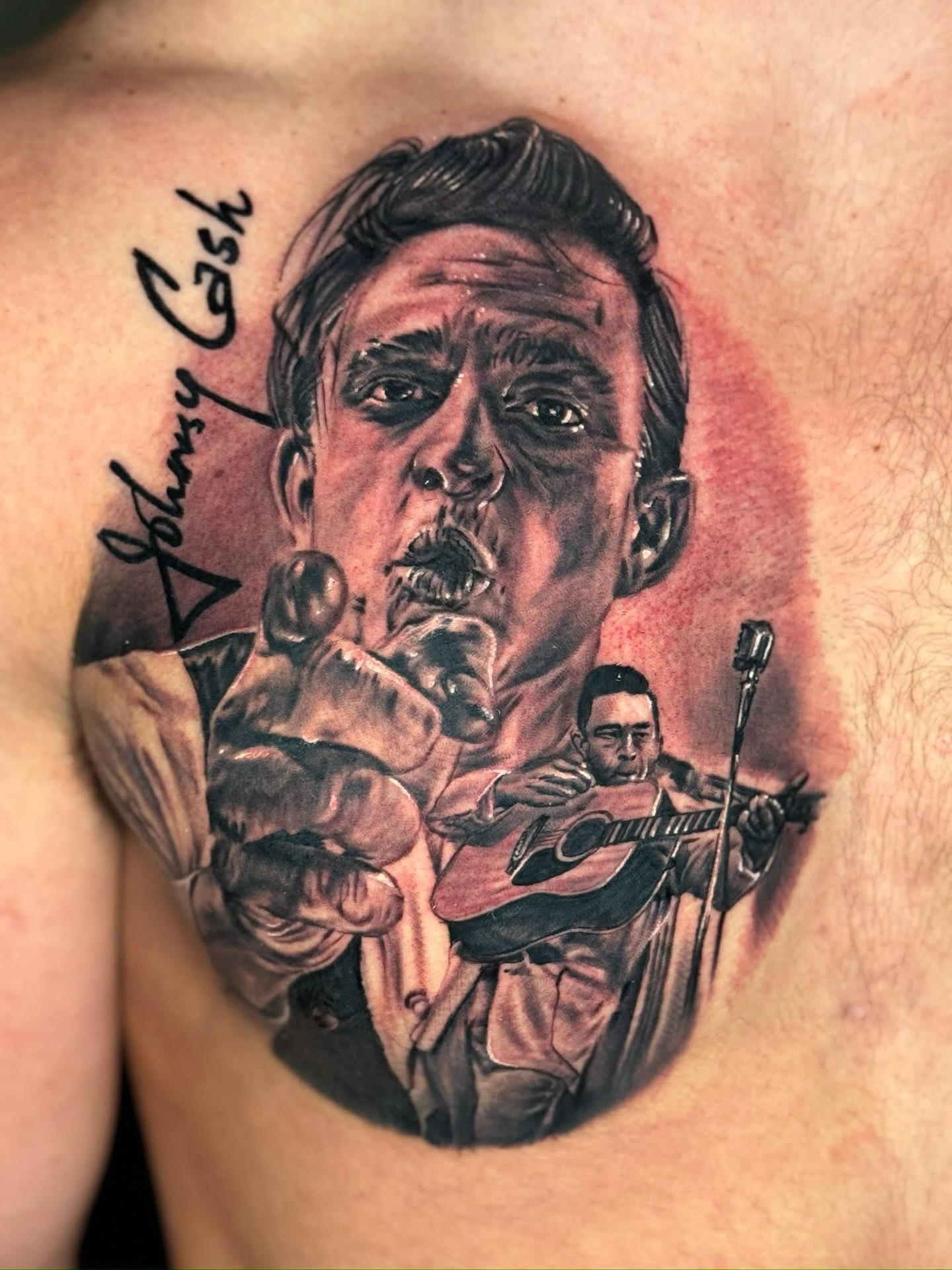 Tattoo by @charlieinkmanrobbins — realism, black_and_grey