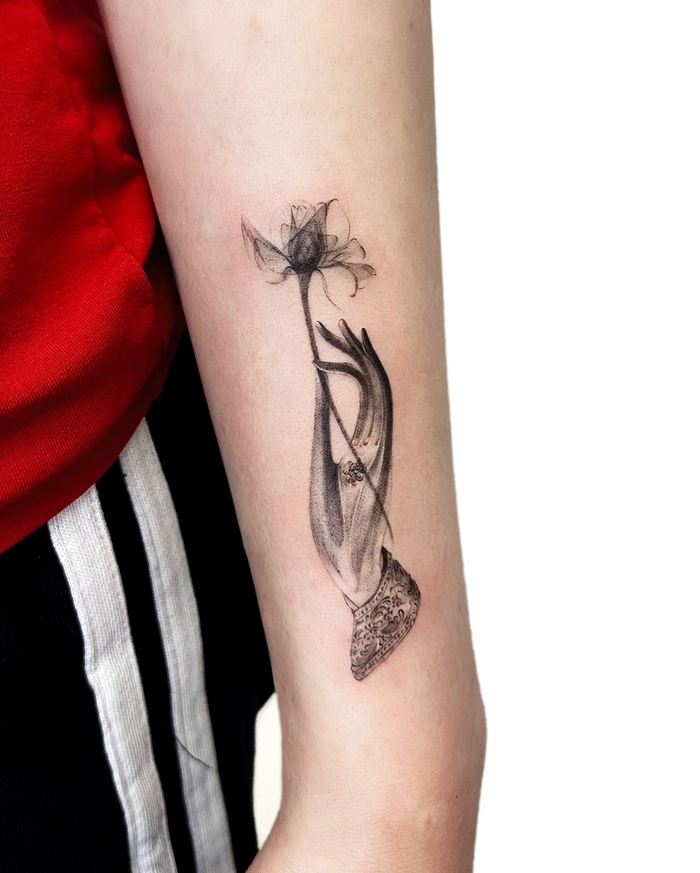 Tattoo by @alices_tattoo — black_and_grey, realism