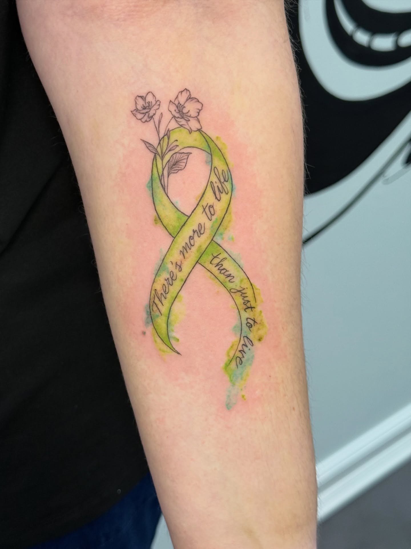 Tattoo by @natalierosas_ โ watercolor