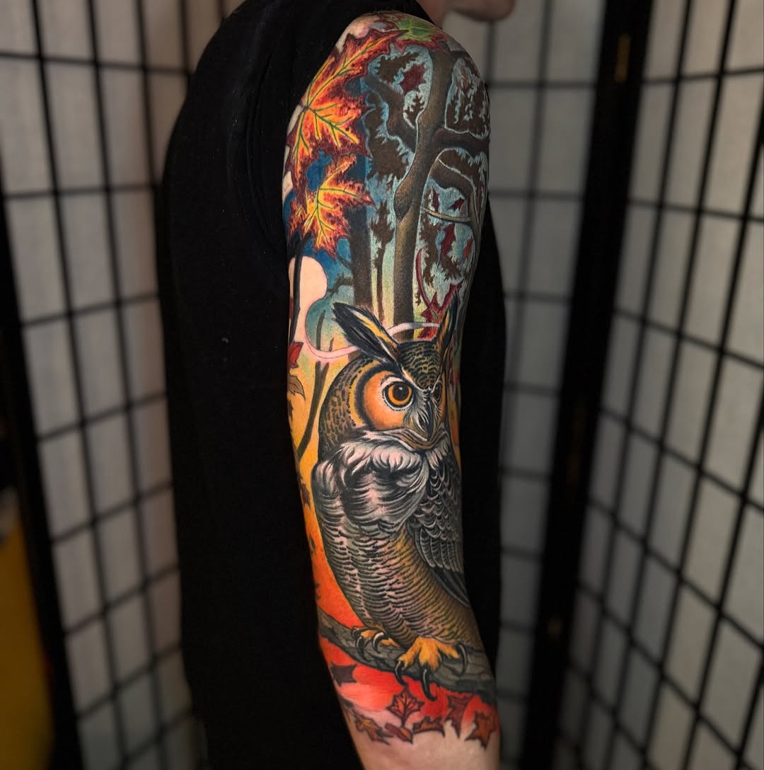 Tattoo by @jonmesatattoos โ realism, japanese_irezumi
