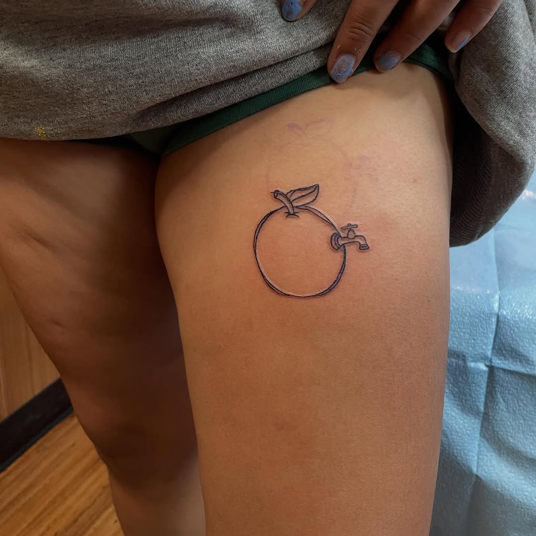 Tattoo by @annasabrowskytattoo — fine_line, minimalist