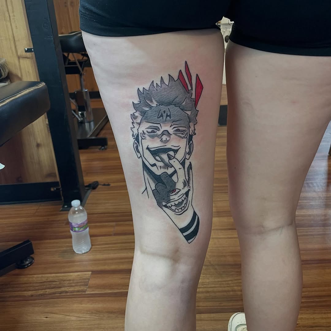 Tattoo by @annasabrowskytattoo — anime