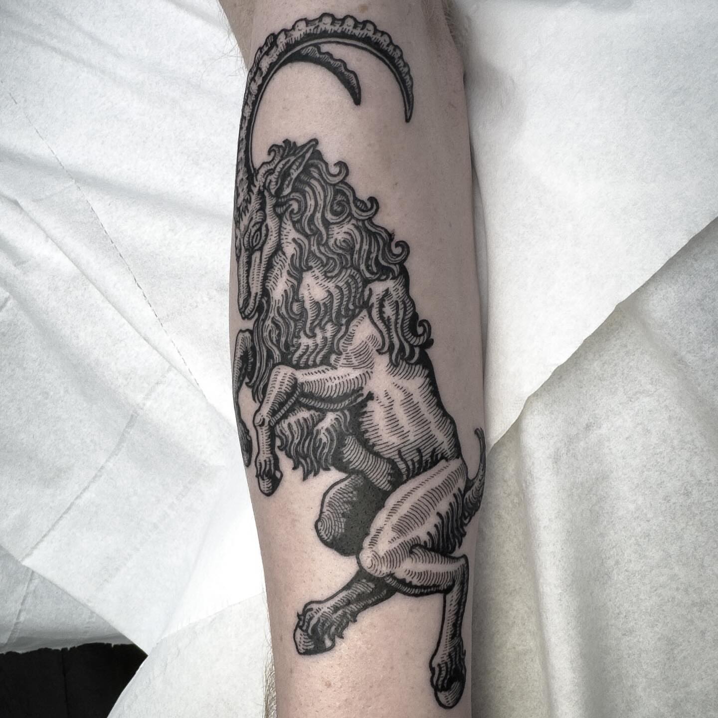 Tattoo by @dokk_vintage — black_and_grey