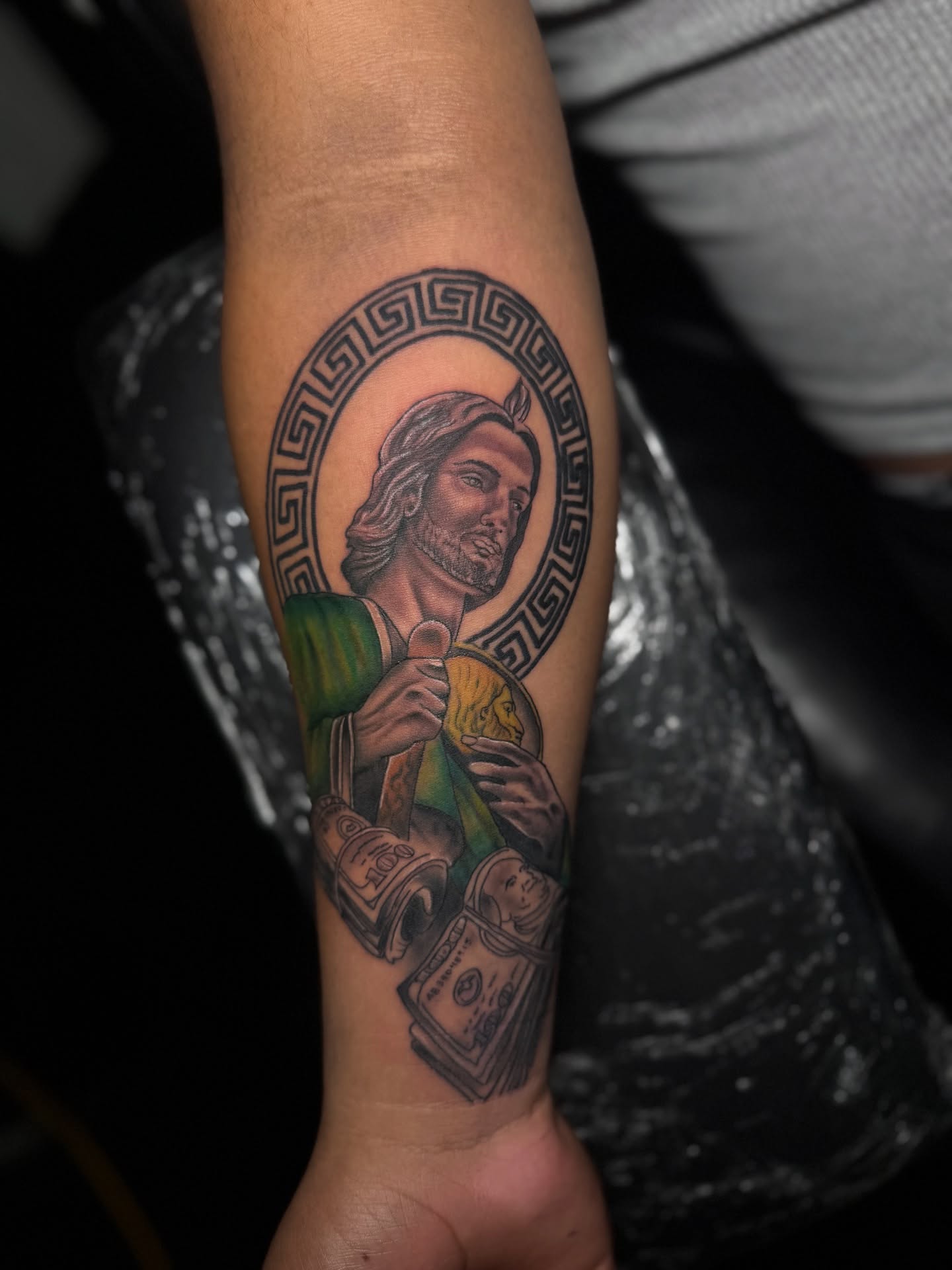 Tattoo by @mz_tattoony — black_and_grey