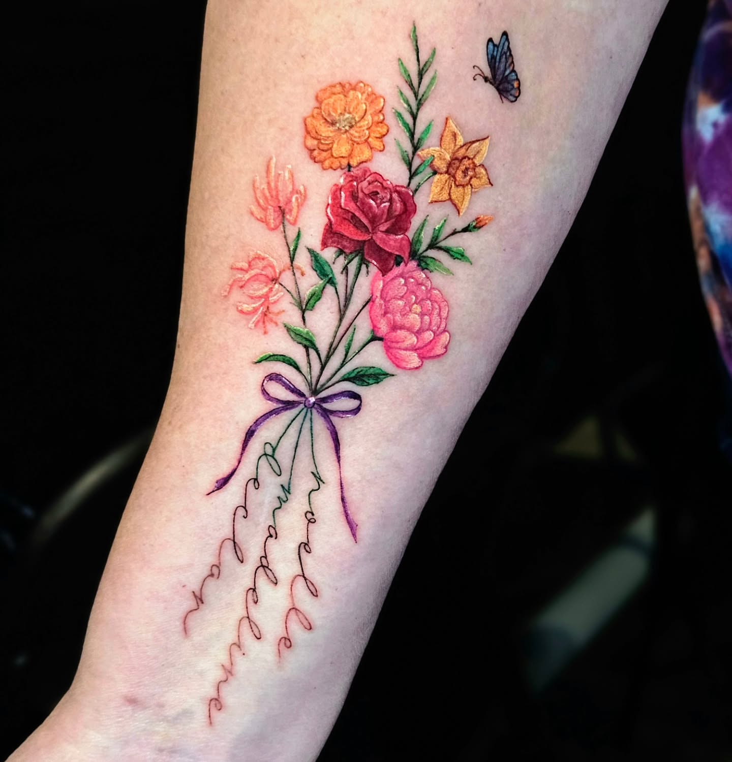 Tattoo by @kassyfiori — watercolor, realism