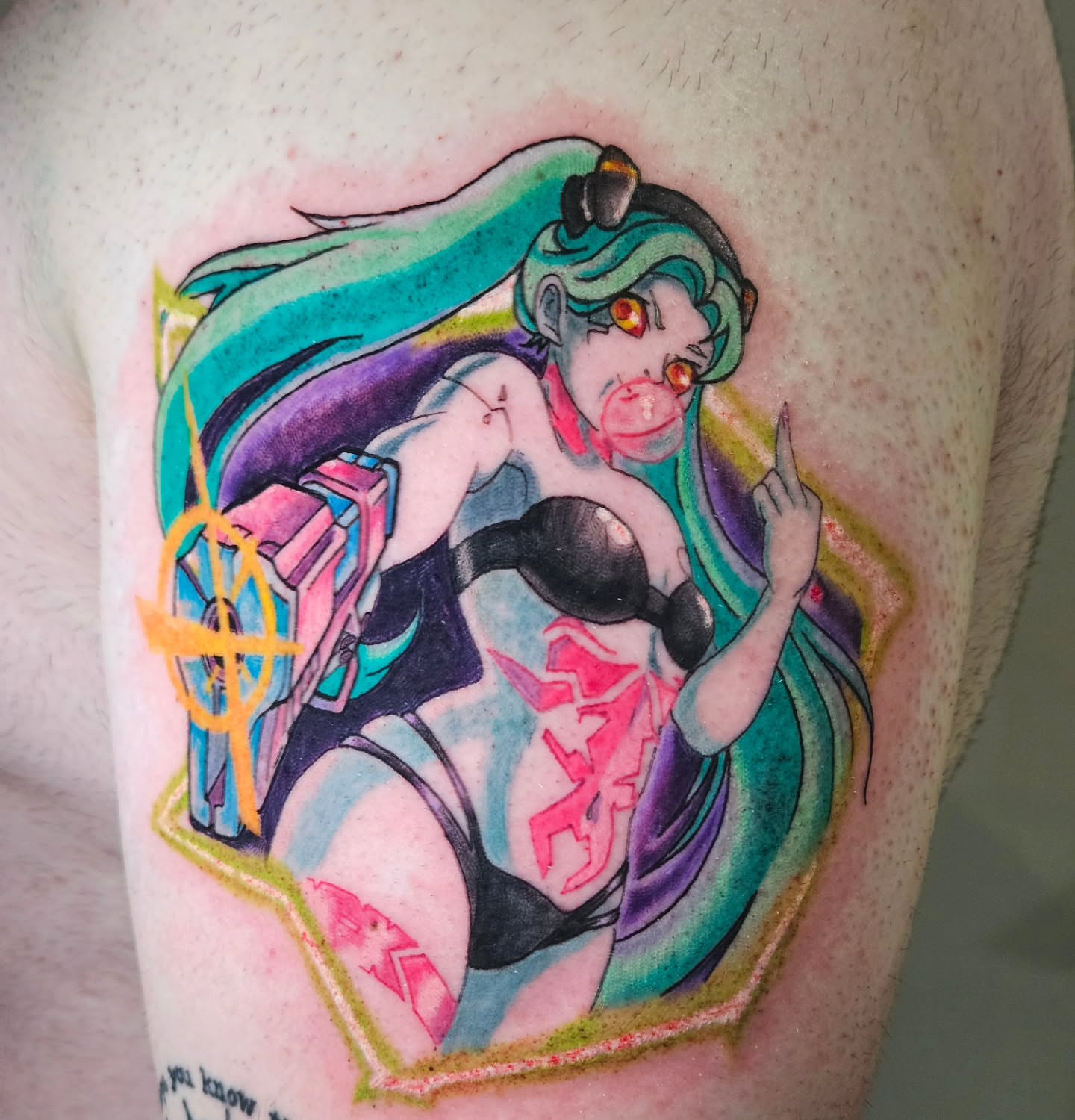 Tattoo by @kassyfiori — anime