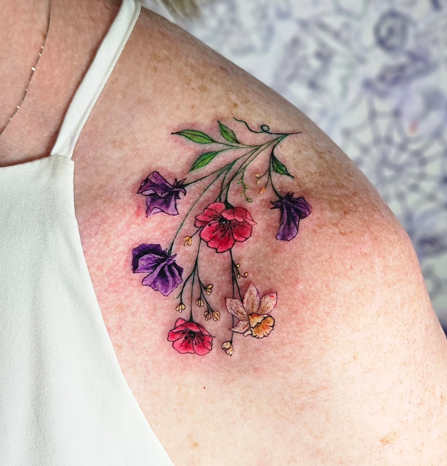 Tattoo by @kassyfiori — watercolor