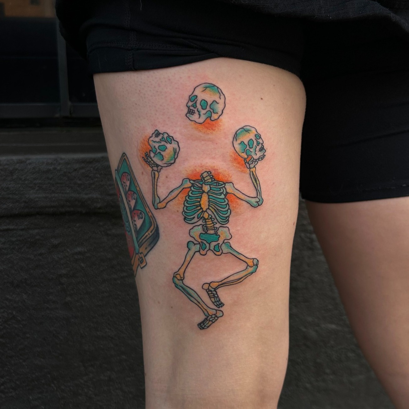 Tattoo by @b.crow.tattoos — new_school, watercolor