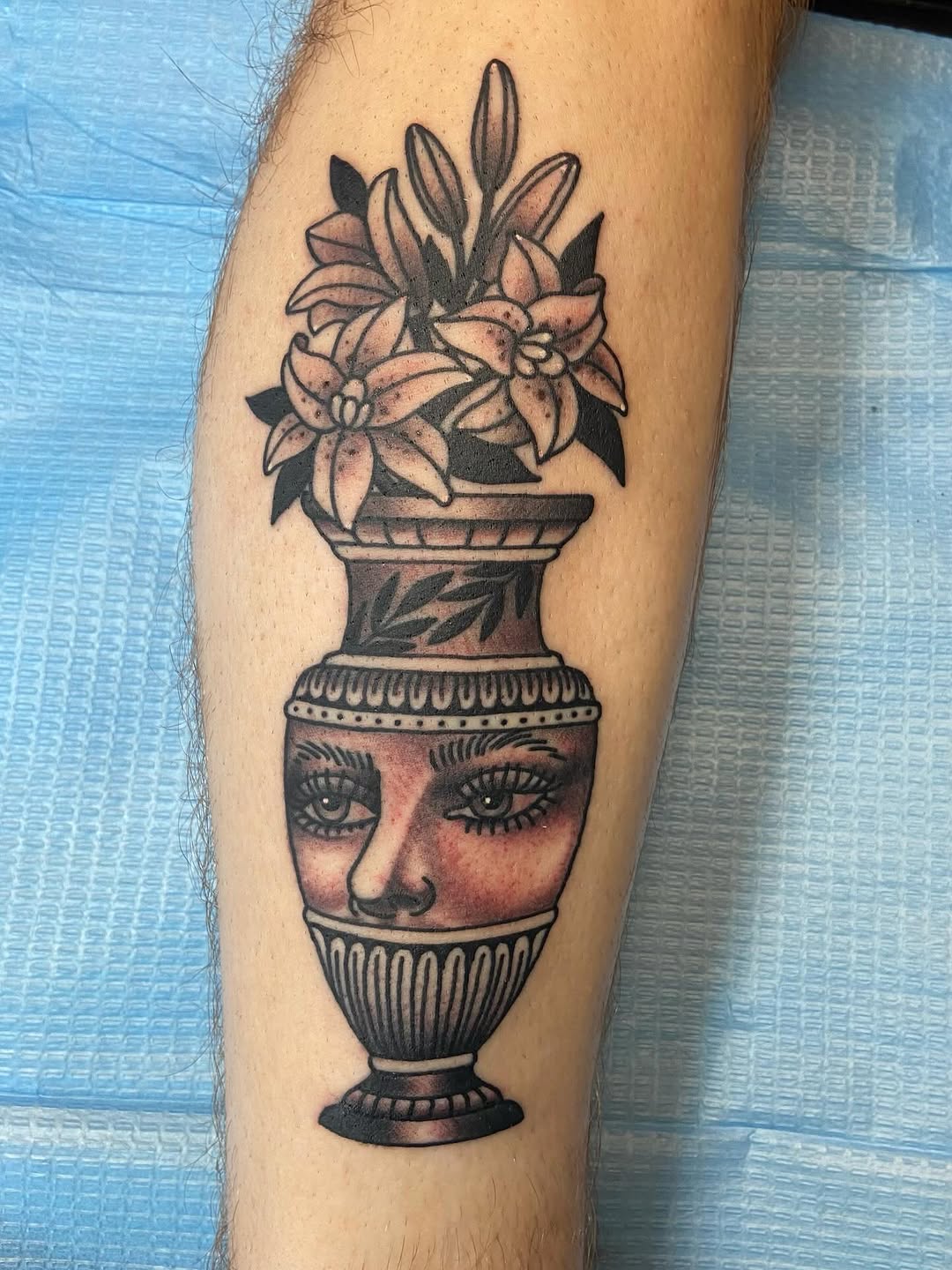 Tattoo by @dorroughtattooer — neo_traditional, realism