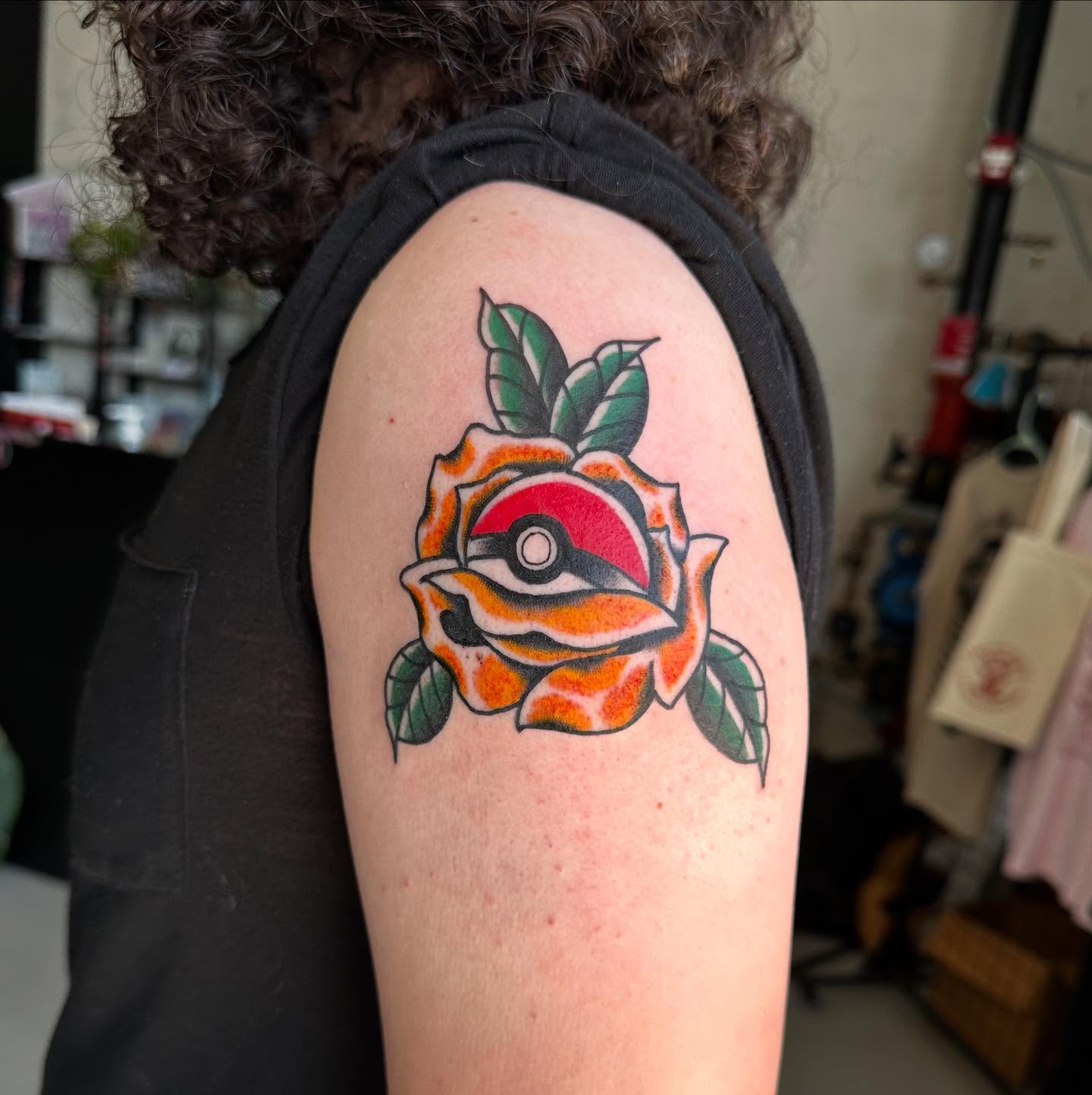 Tattoo by @hannahmoon.tattoos — american_traditional