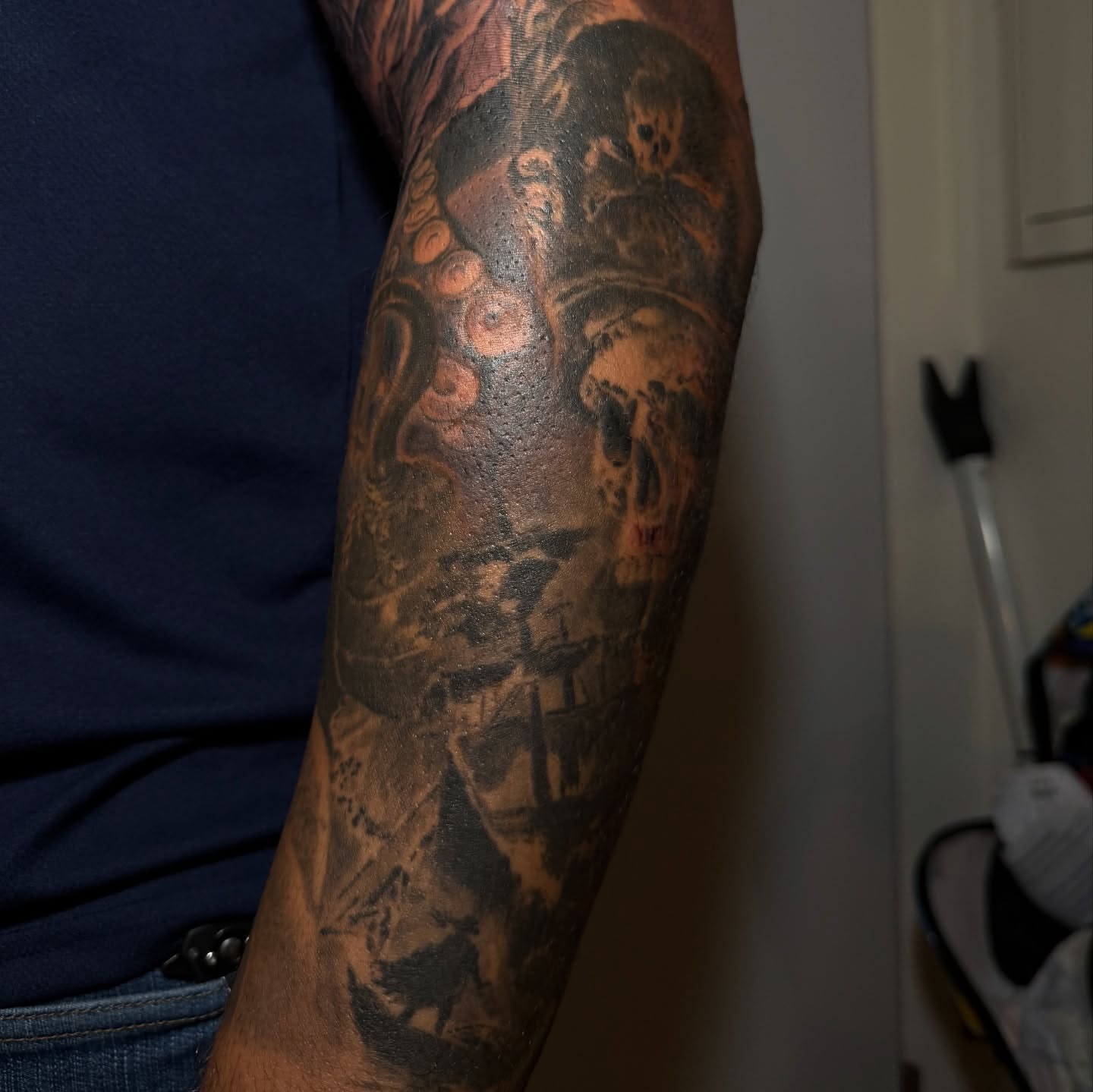 Tattoo by @raultattoo — black_and_grey, realism