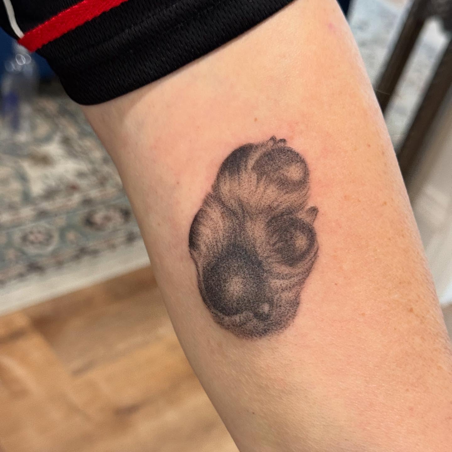 Tattoo by @sevtattoos — dotwork