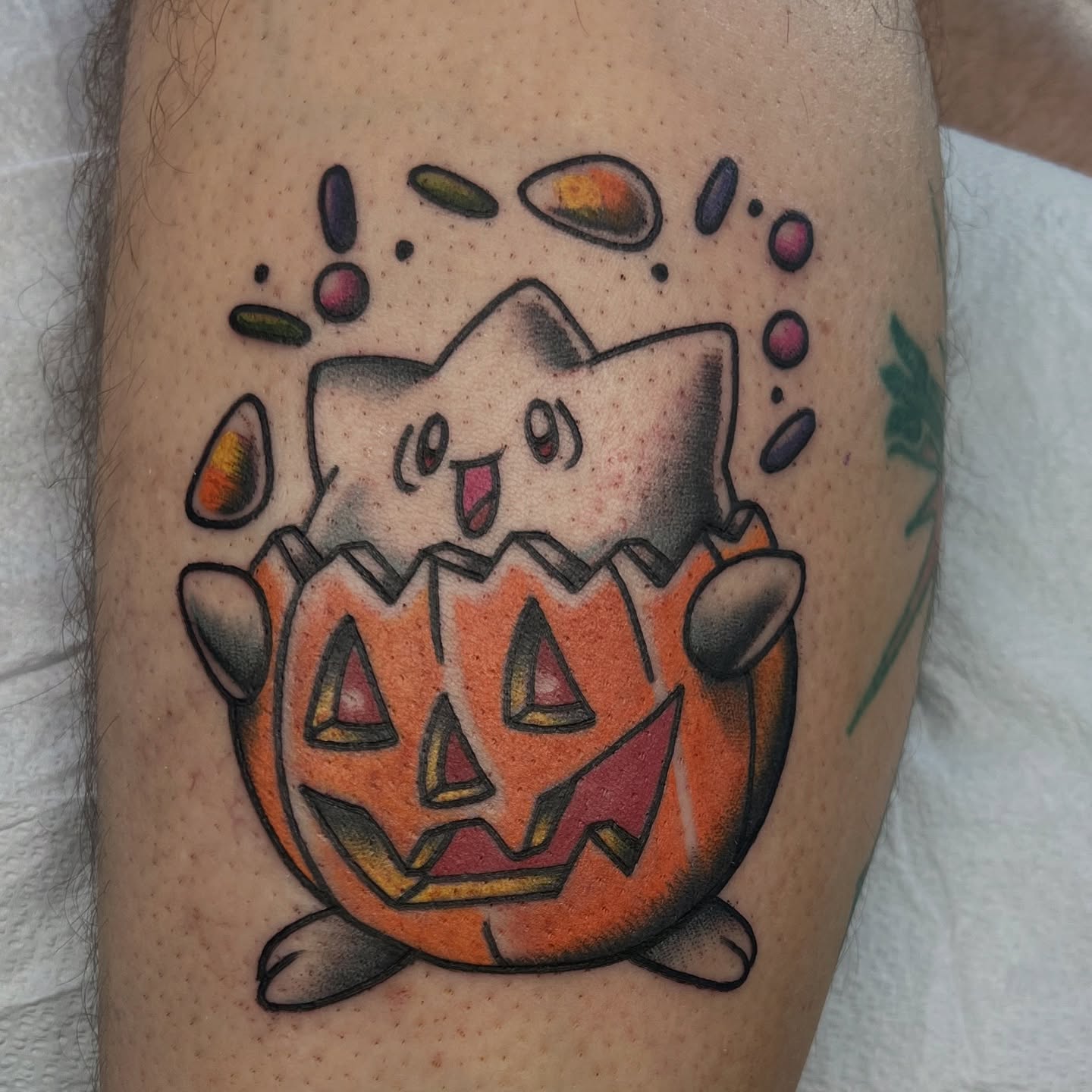 Tattoo by @cody_tweedy — dotwork