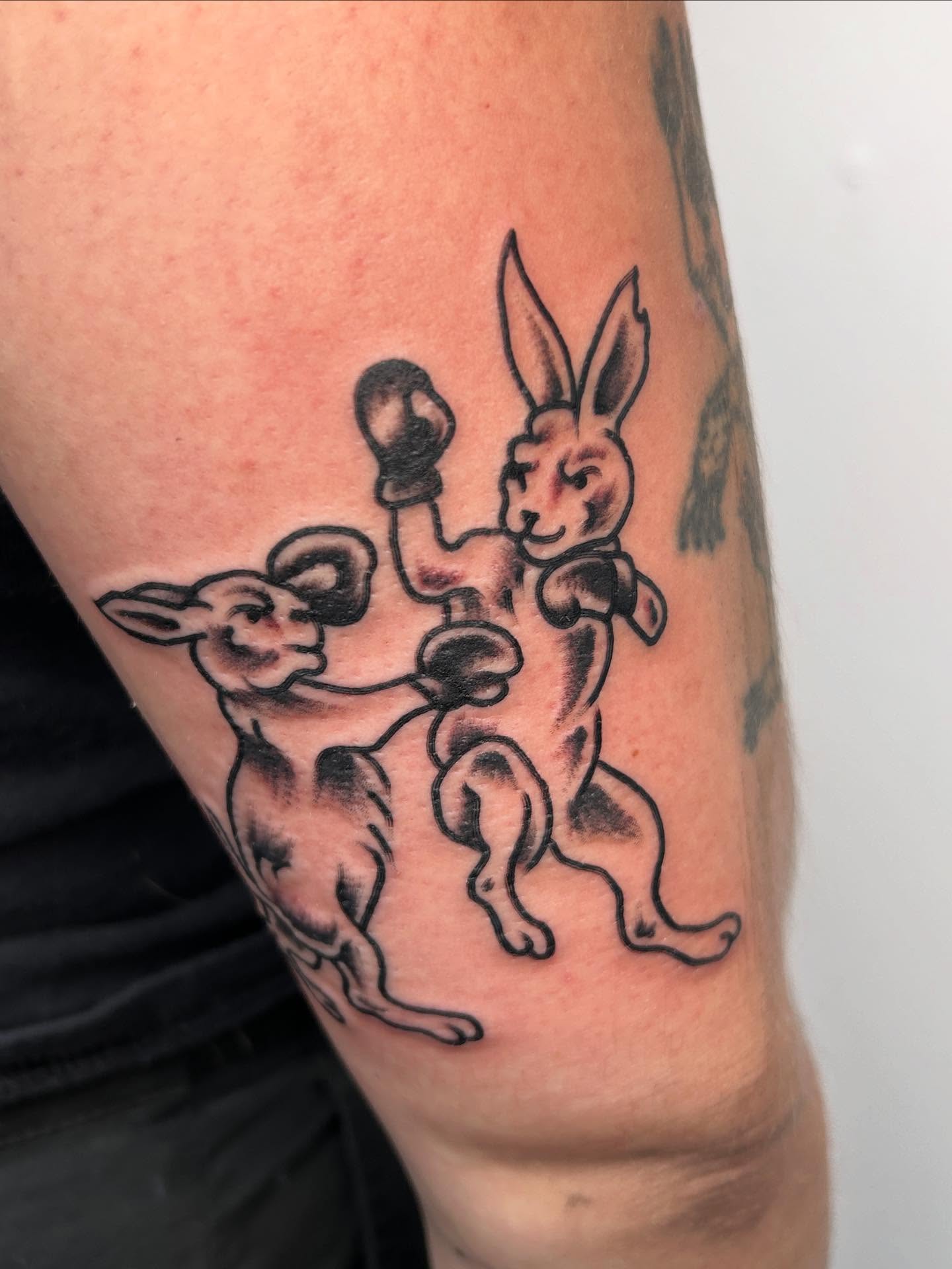 Tattoo by @sun.pokes_ — black_and_grey