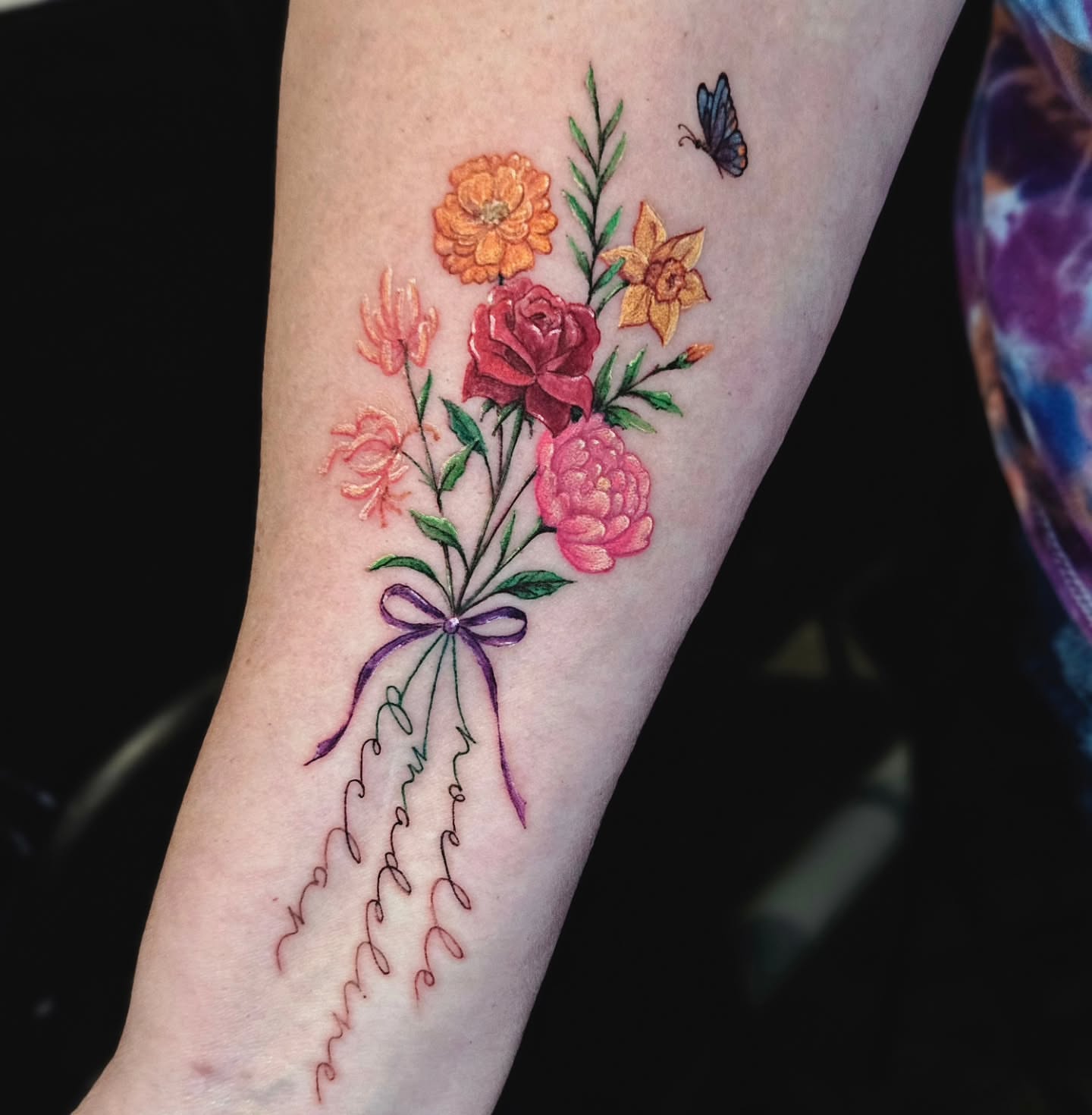 Tattoo by @kassyfiori — watercolor, realism