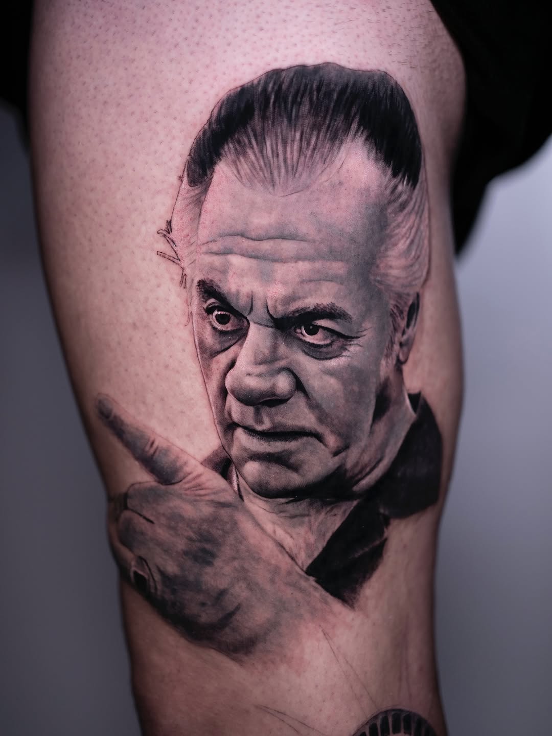 Tattoo by @andrea_fiorenza — realism, black_and_grey