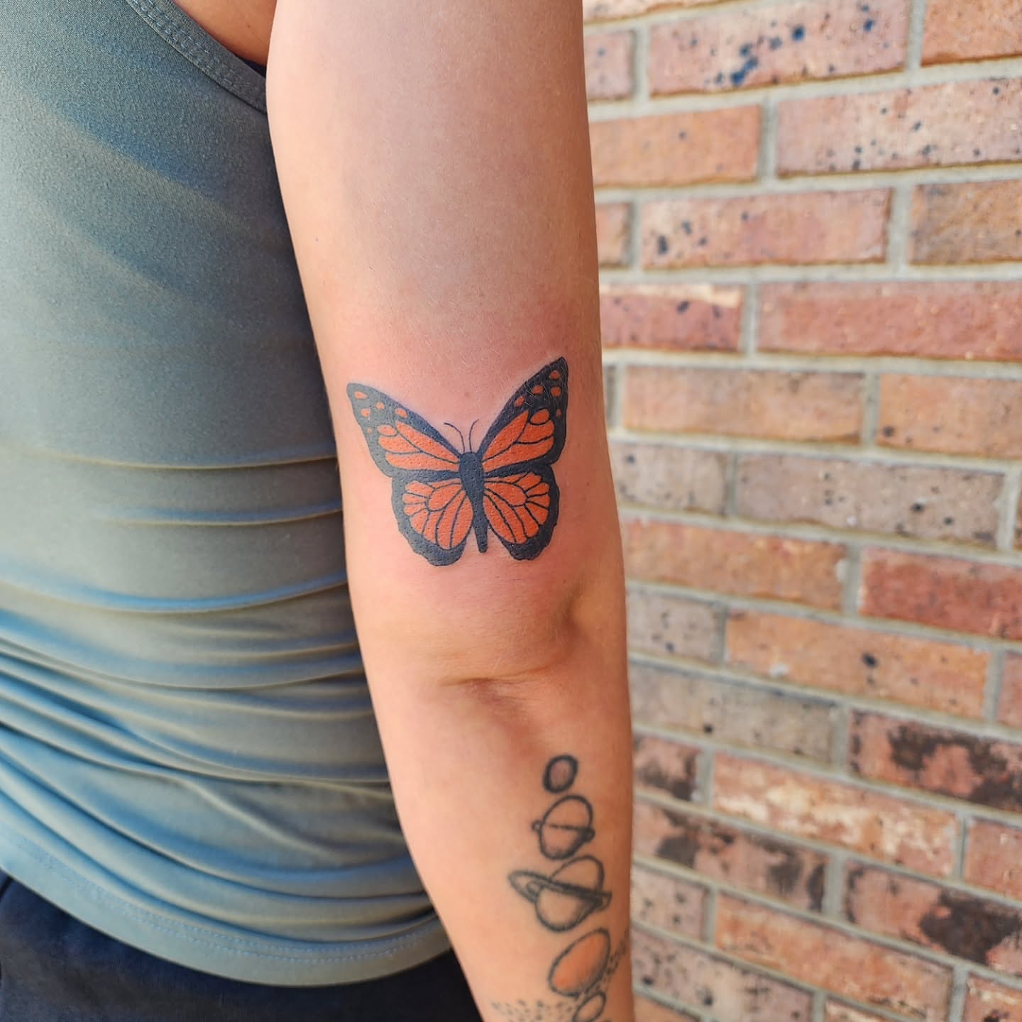 Tattoo by @bigtastytattoos — dotwork