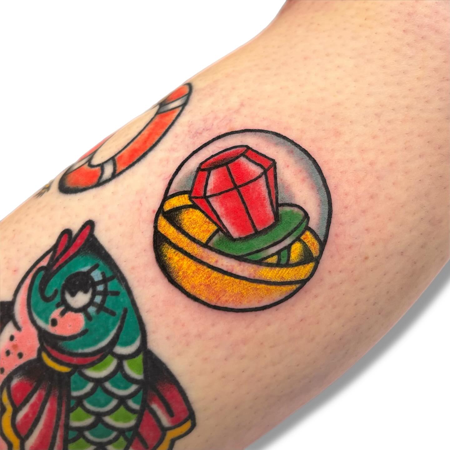 Tattoo by @plantpuketattoos — american_traditional