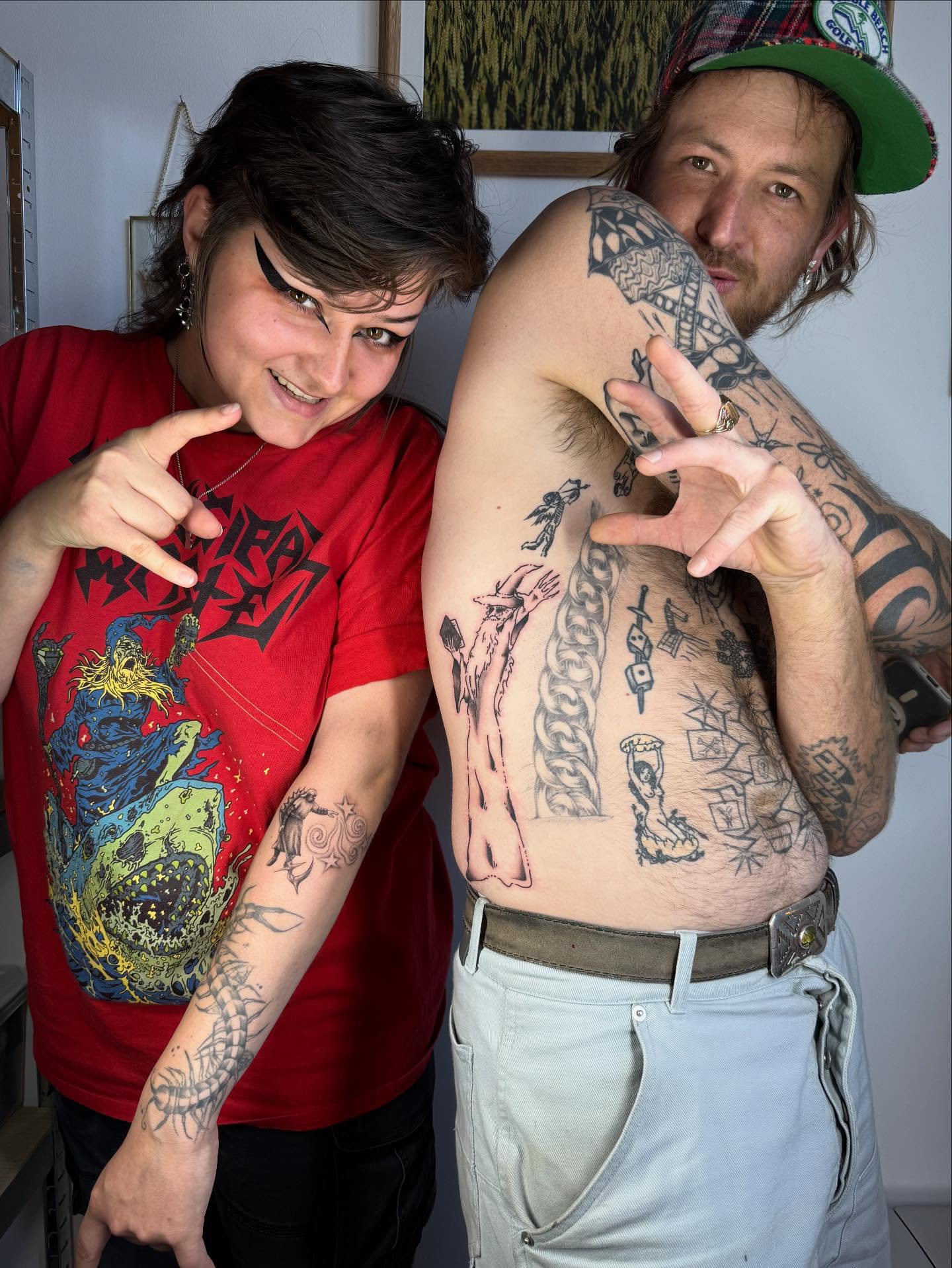 Chest tattoo American traditional tattoo on the chest by @mr.smiley___