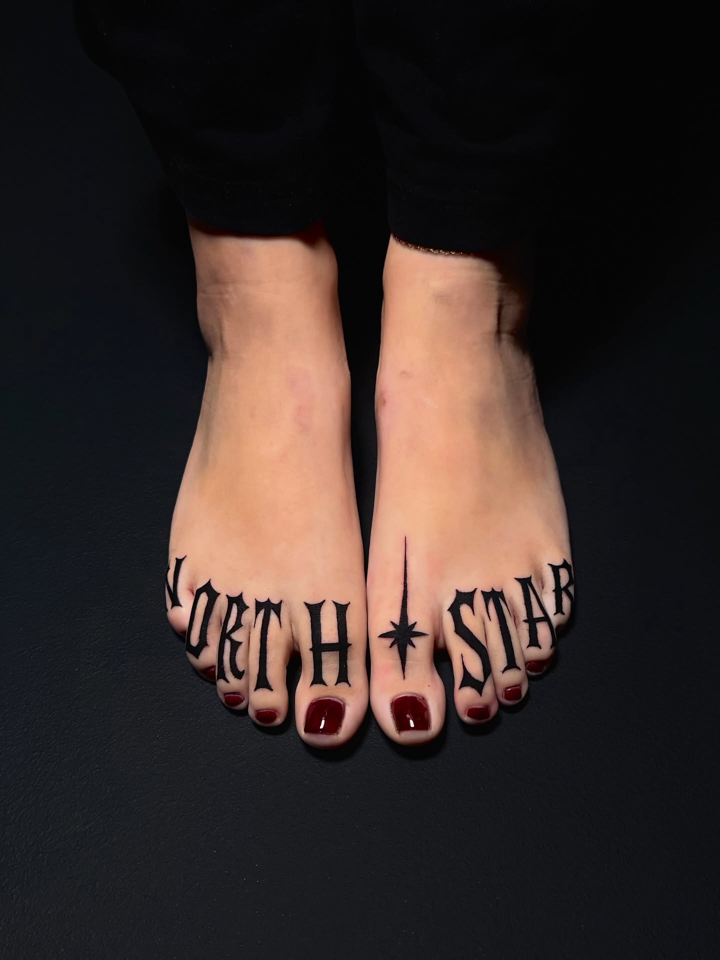 Tattoo by @yoshi.ink — lettering_script