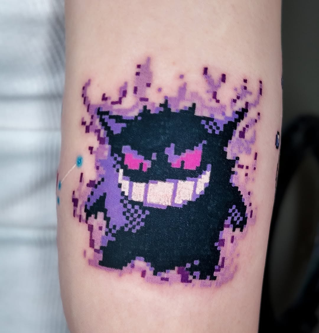Tattoo by @mrpixel.tattooer — anime, new_school