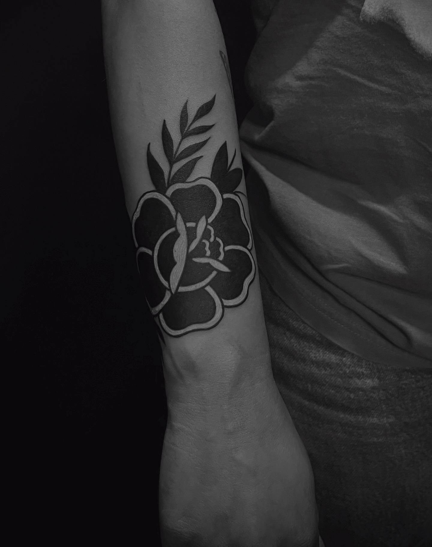 Tattoo by @joshcustomart — black_and_grey