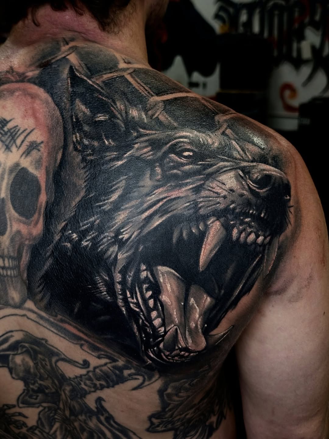 Tattoo by @saragtattoo_design β realism, black_and_grey