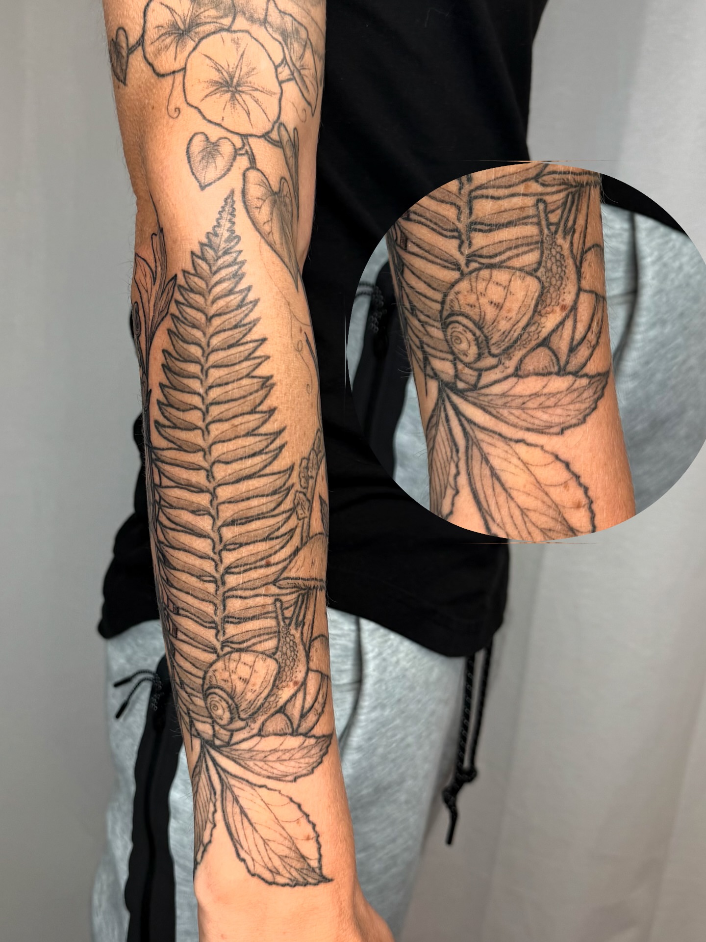 Tattoo by @flynncoooper — black_and_grey, realism