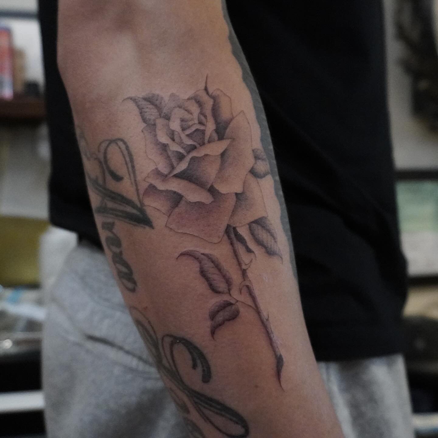 Tattoo by @adrian__tattoos — black_and_grey