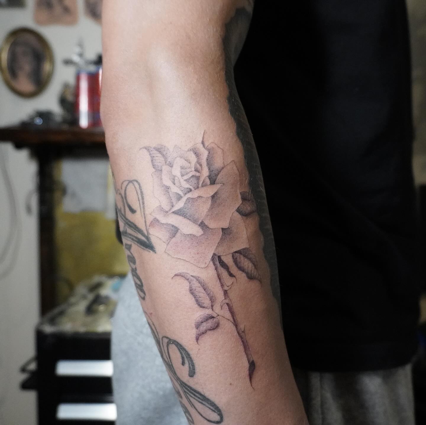 Tattoo by @adrian__tattoos — black_and_grey, realism