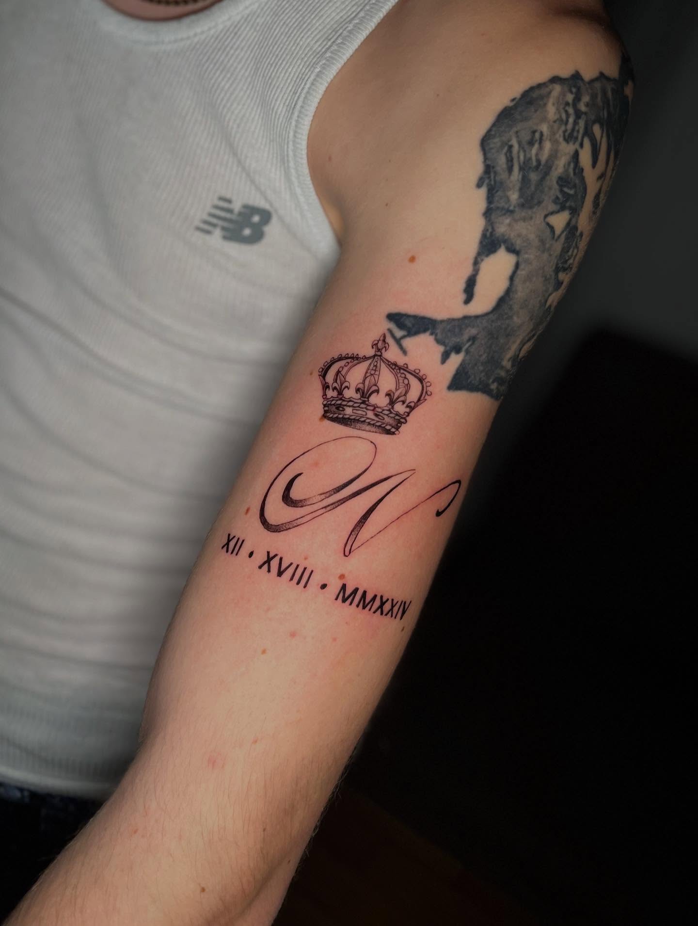 Tattoo by @pyero_ink — black_and_grey